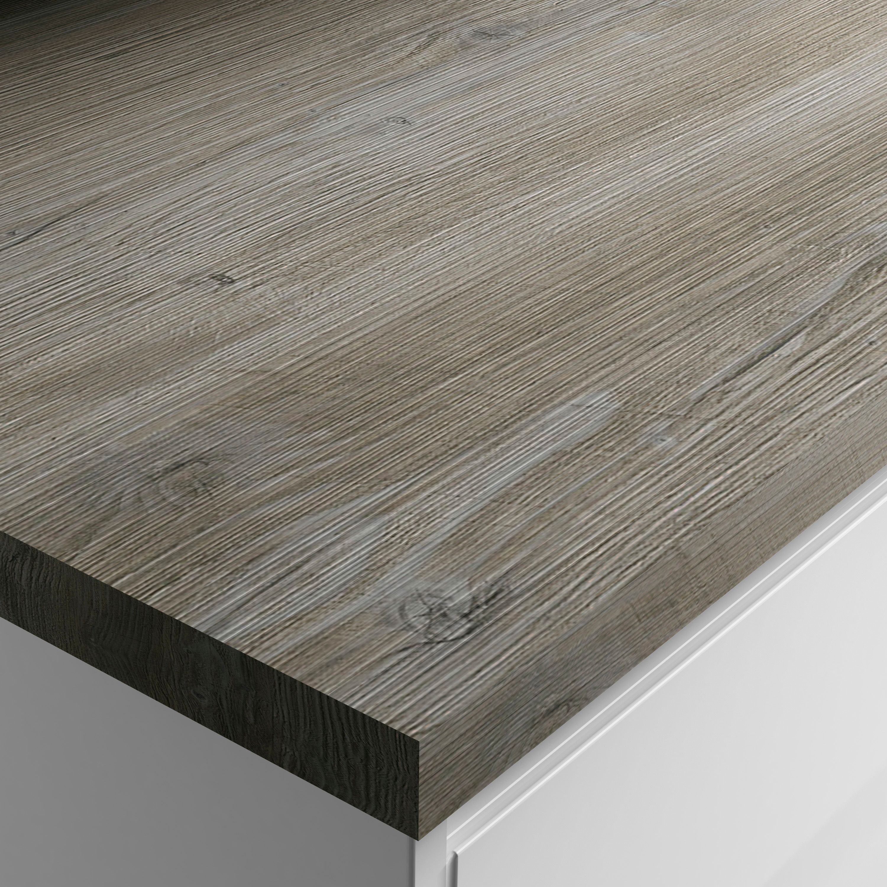 Image of Wickes Wood Effect Laminate Worktop - Mystic Pine 600mm x 38mm x 3m