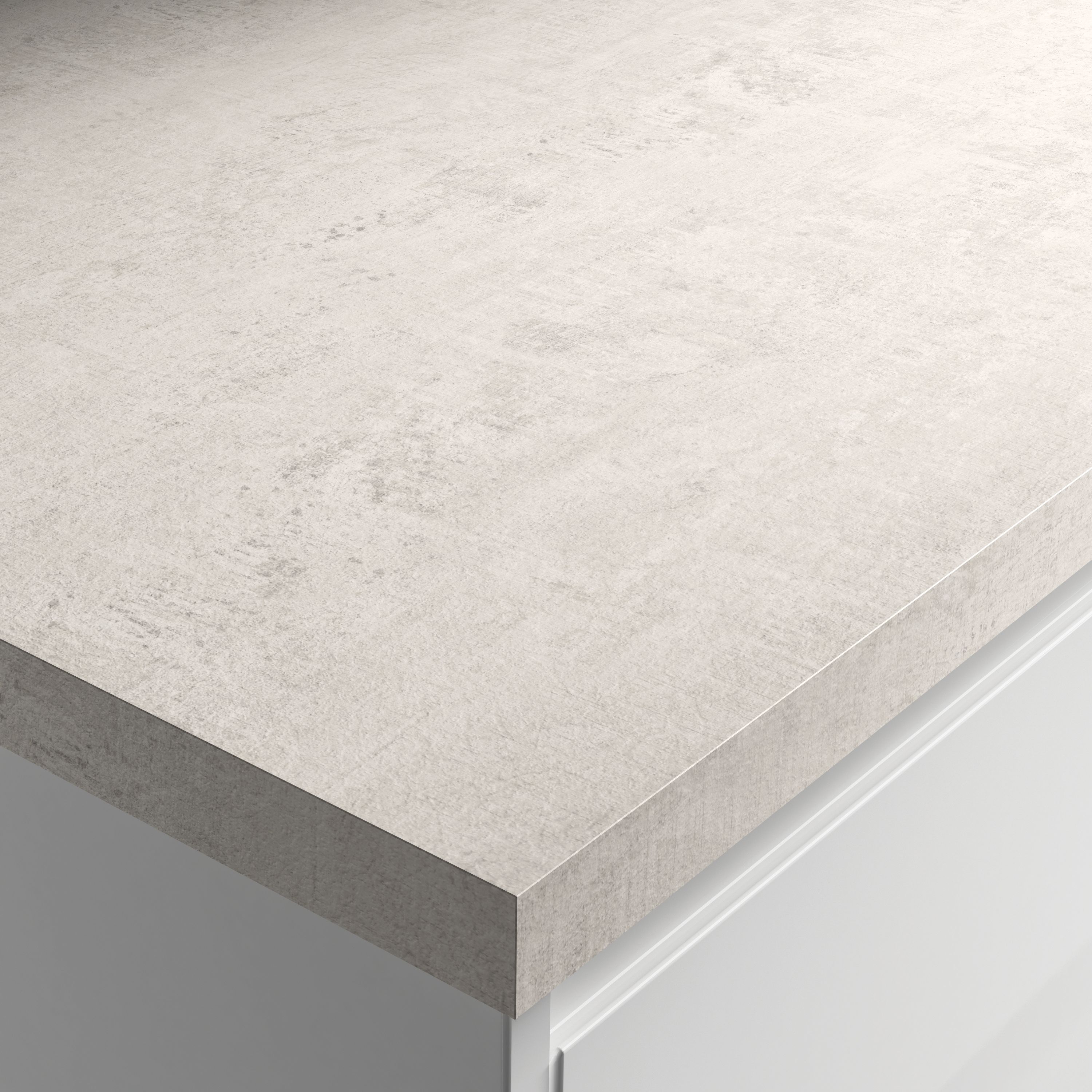 Wickes Textured Laminate Worktop - Woodstone Blanc 600mm x 38mm x 3m