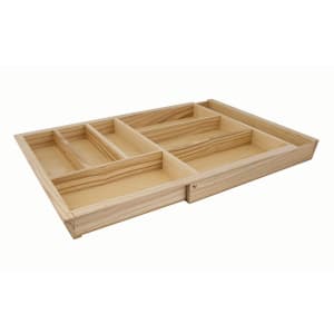 Extendable Cutlery Tray 800-1000mm Ash