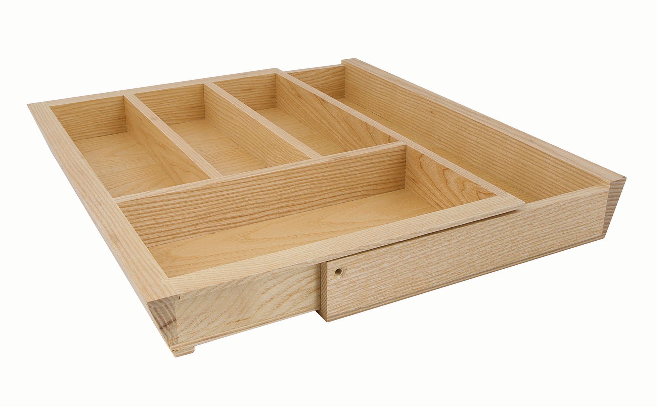 Image of Extendable Cutlery Tray 450-600mm Ash