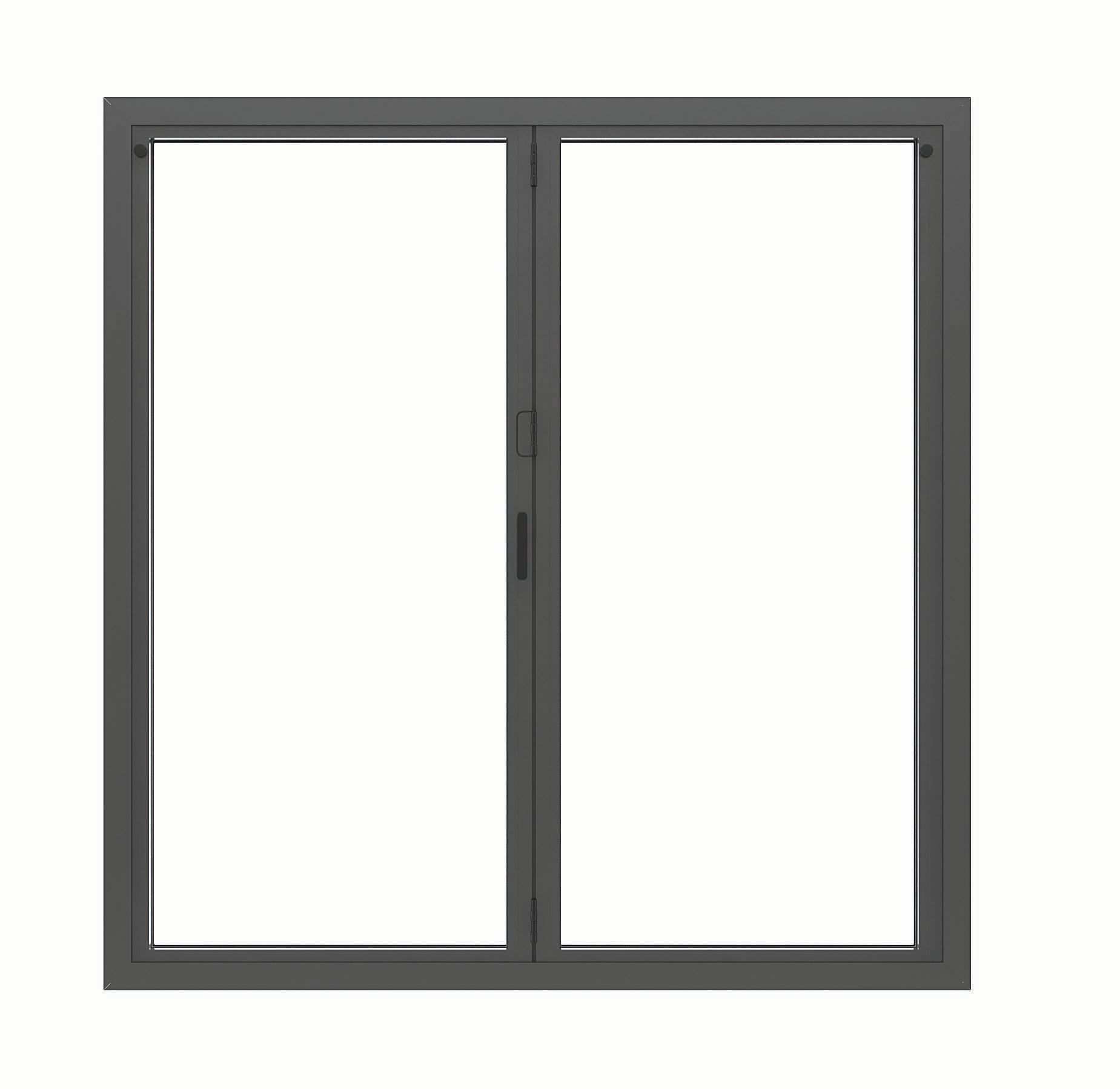 Image of JCI Aluminium Left Opening Grey Bi-Fold Door - 1790mm