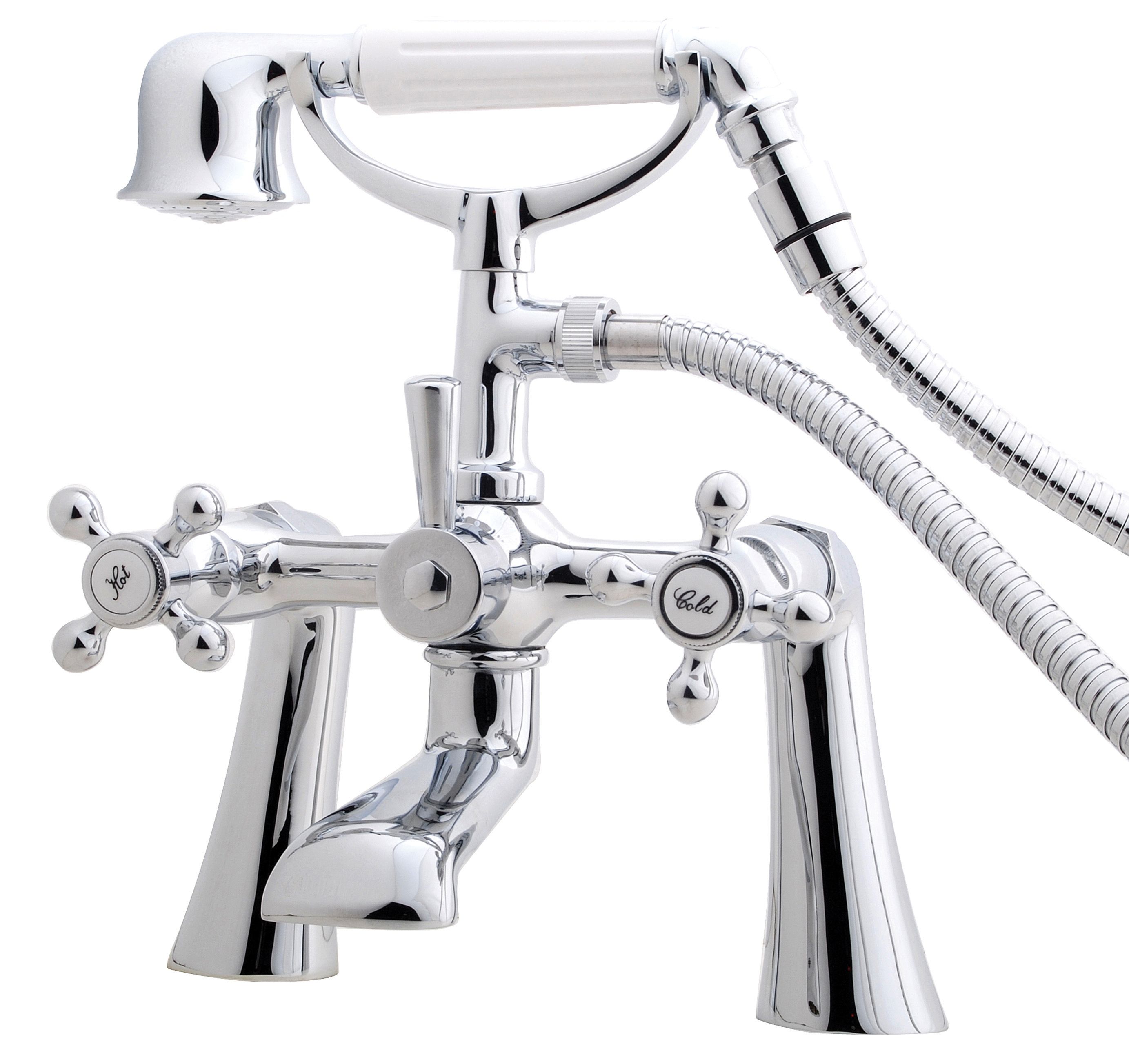 Wickes Classic Chrome Bath Shower Mixer Tap