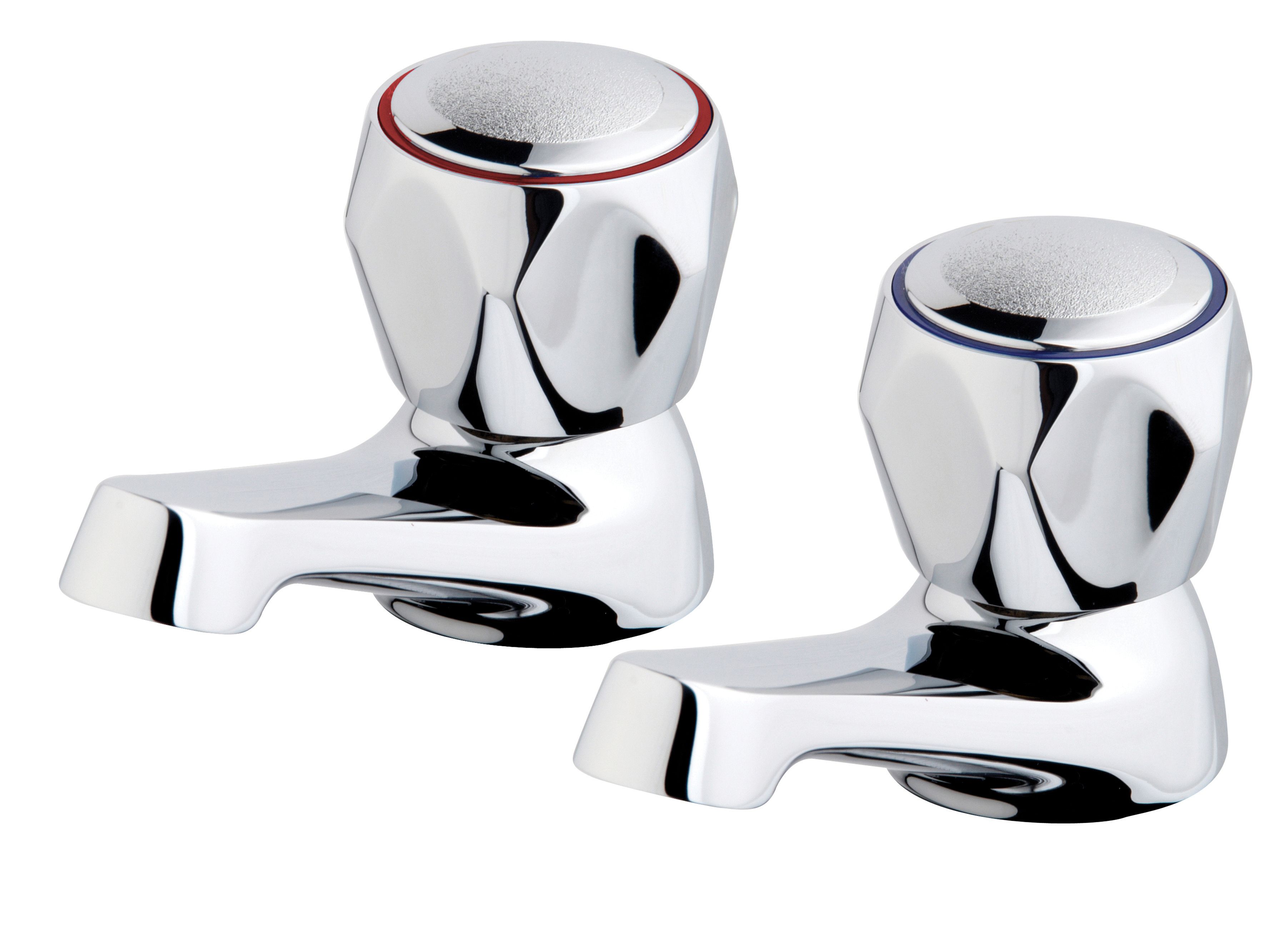 Image of Wickes Trade Chrome Basin Taps