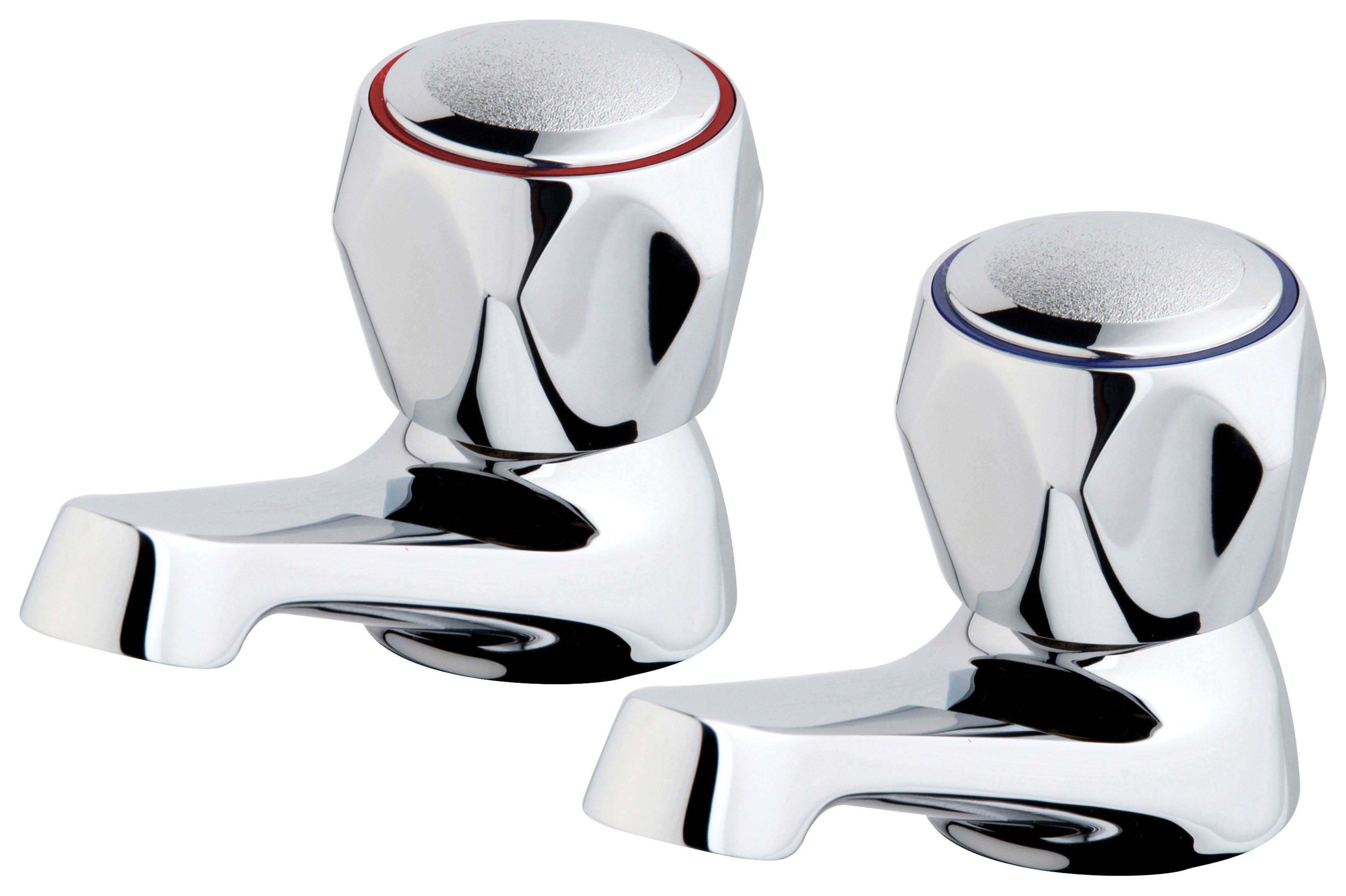 Image of Wickes Trade Chrome Basin Taps