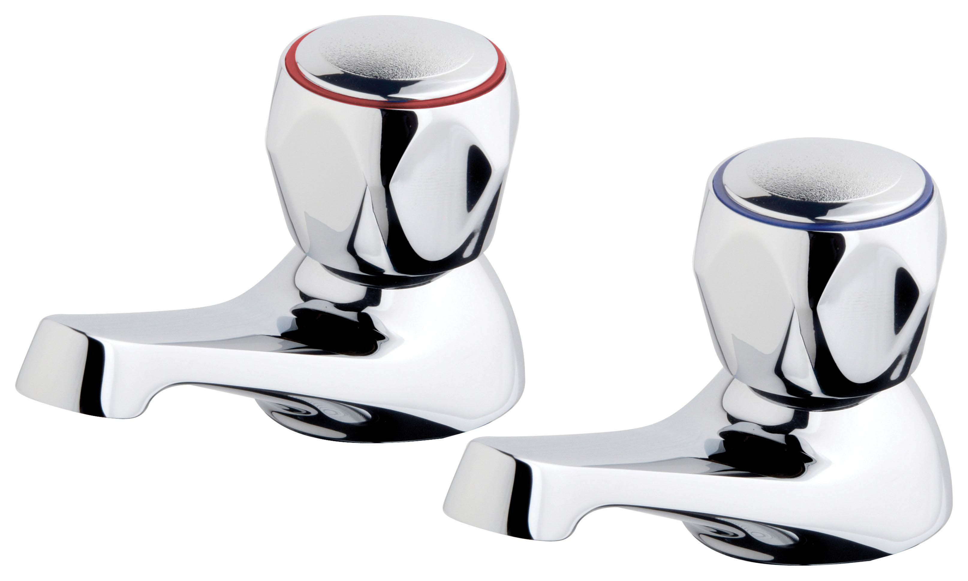 Image of Wickes Trade Chrome Bath Taps