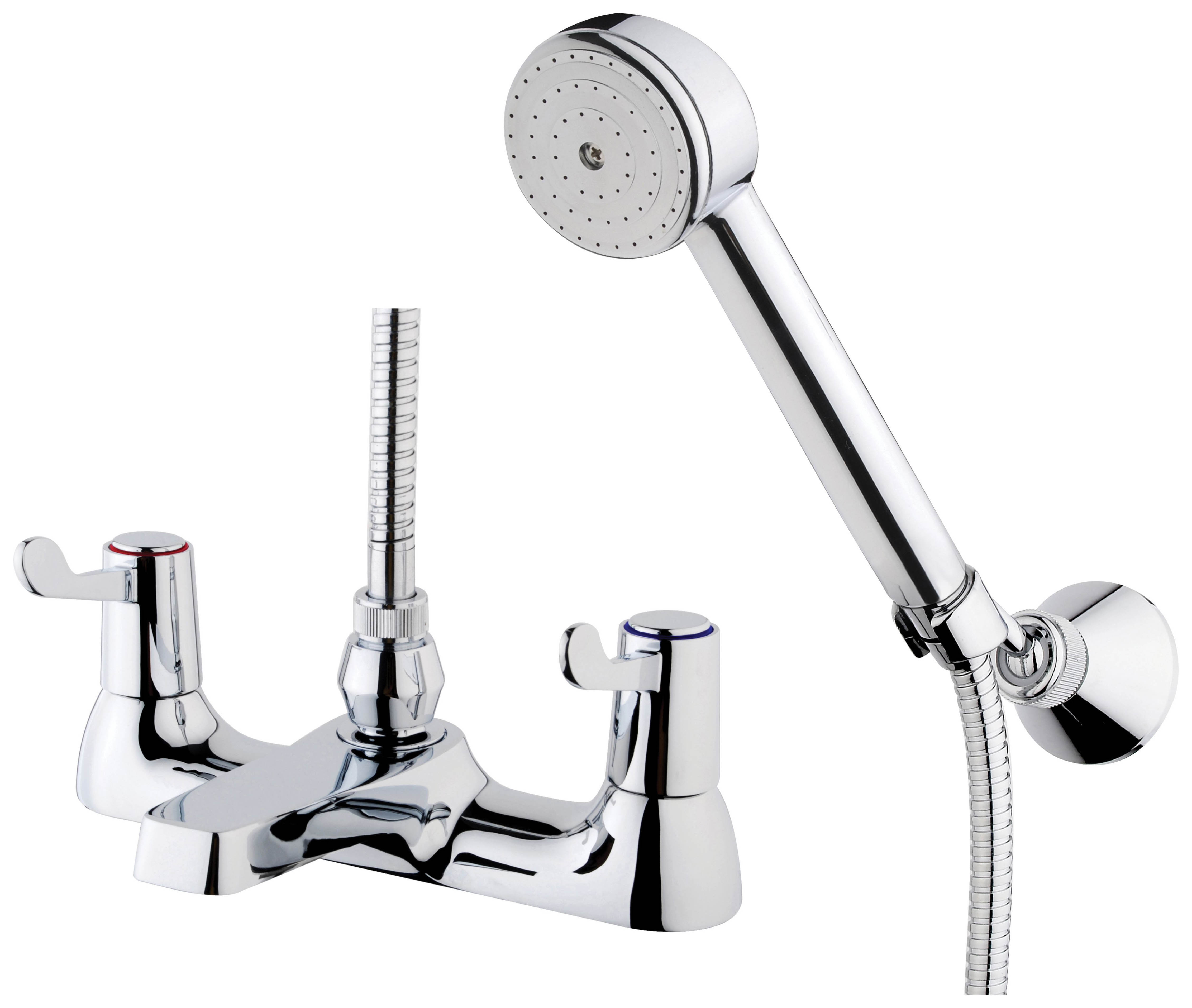 Image of Wickes Medino Chrome Bath Shower Mixer Tap