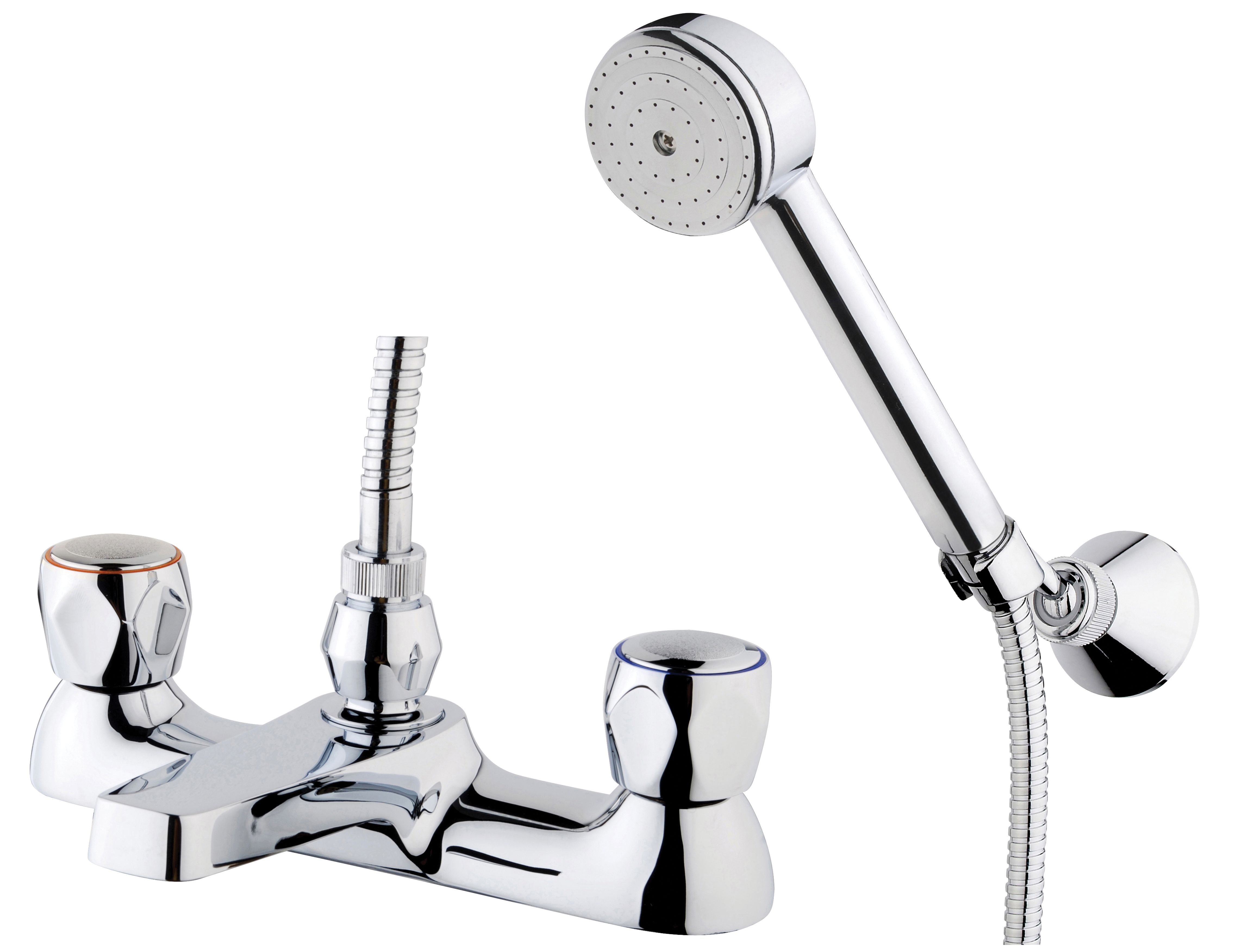 Image of Wickes Trade Chrome Bath Shower Mixer Tap