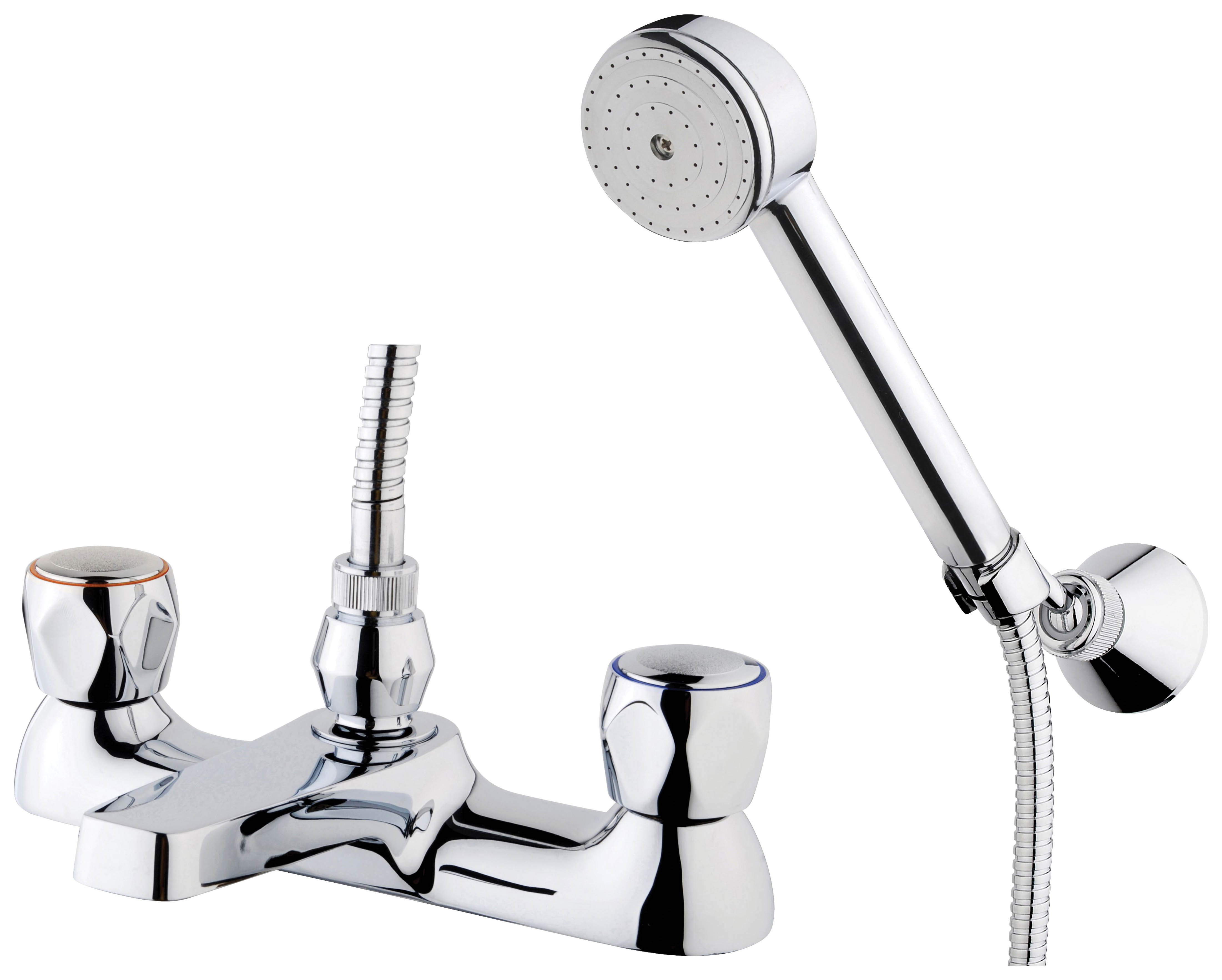 Wickes Trade Chrome Bath Shower Mixer Tap