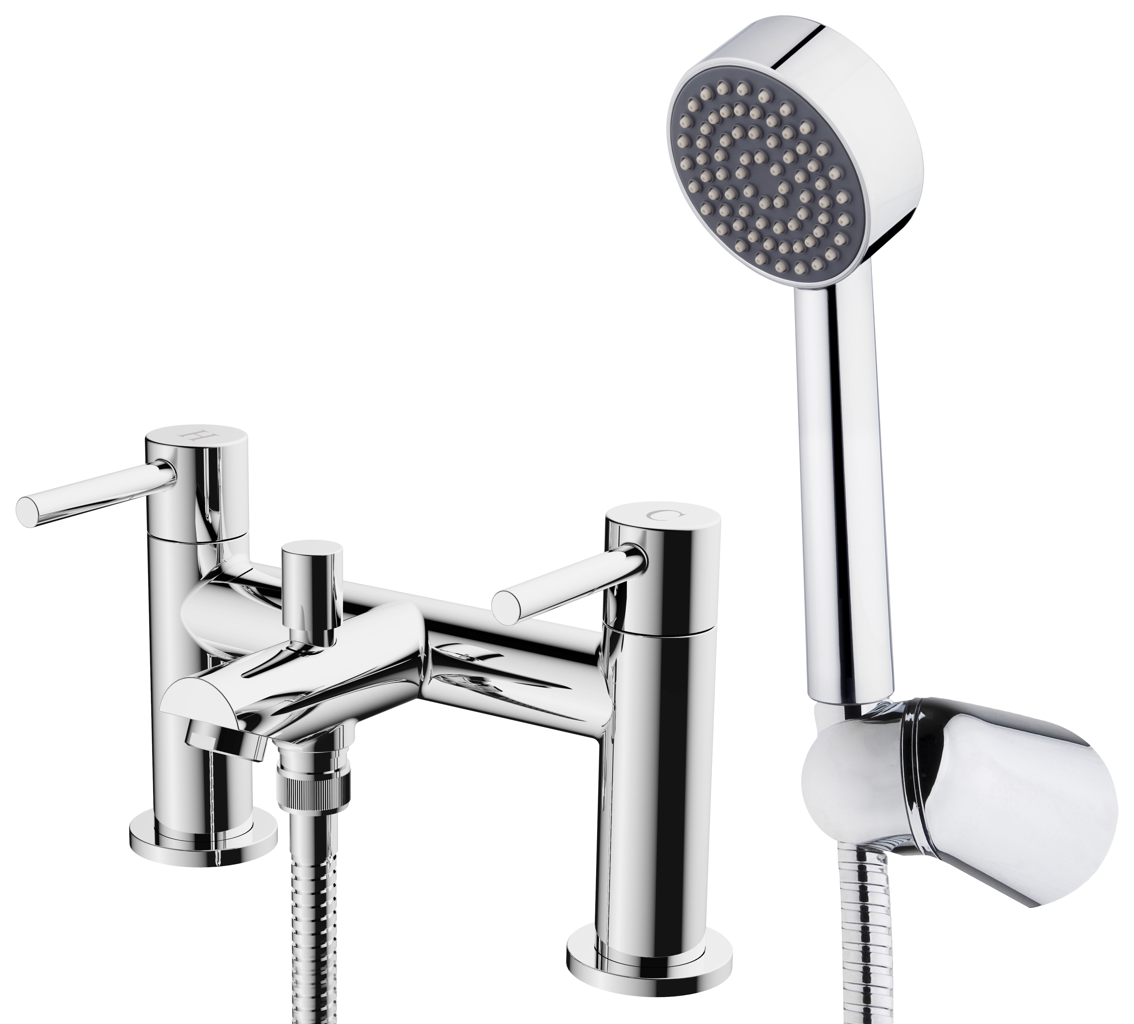 Image of Wickes Mirang Chrome Bath Shower Mixer Tap