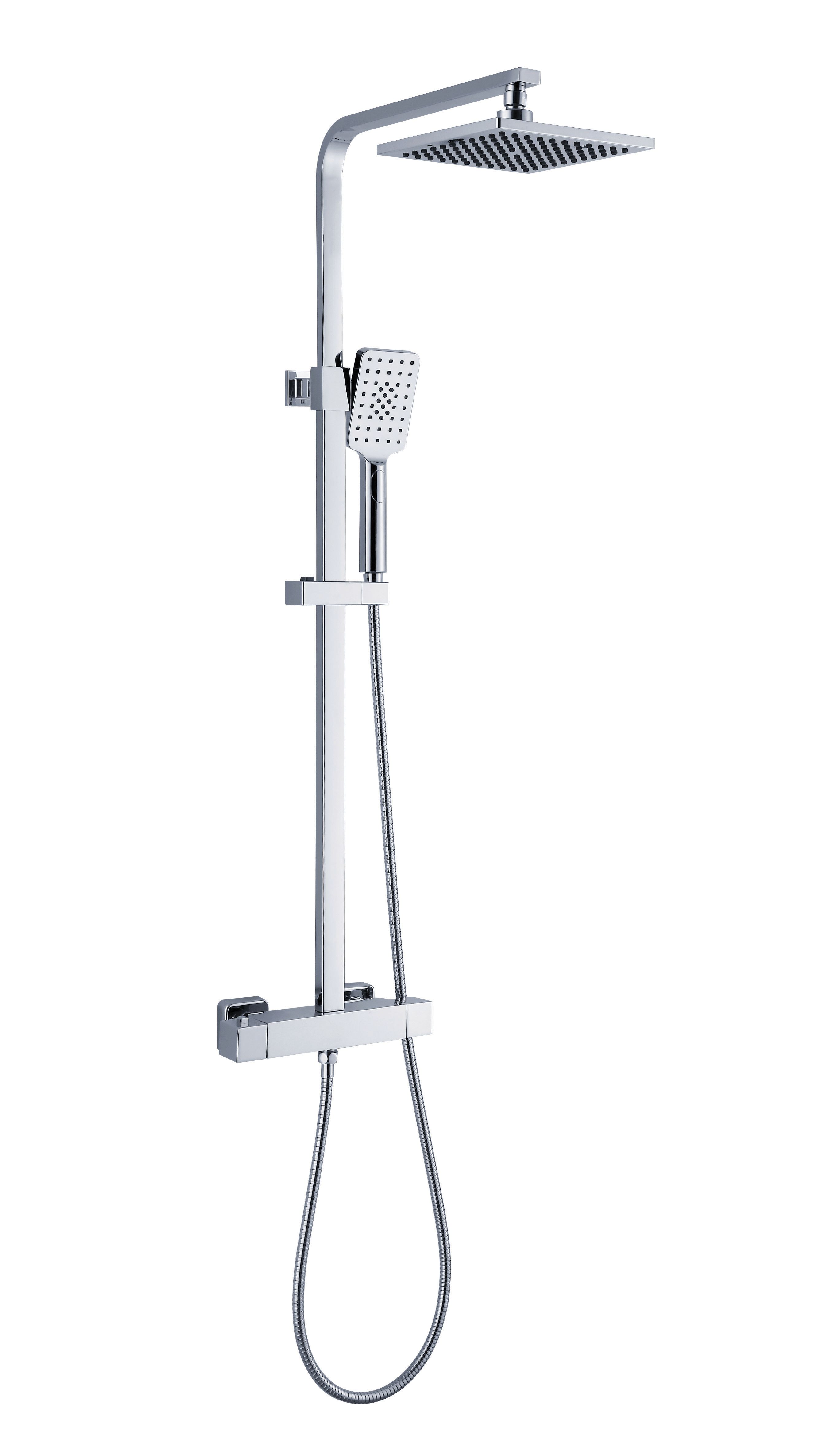 Wickes Supreme Thermostatic Mixer Shower - Chrome