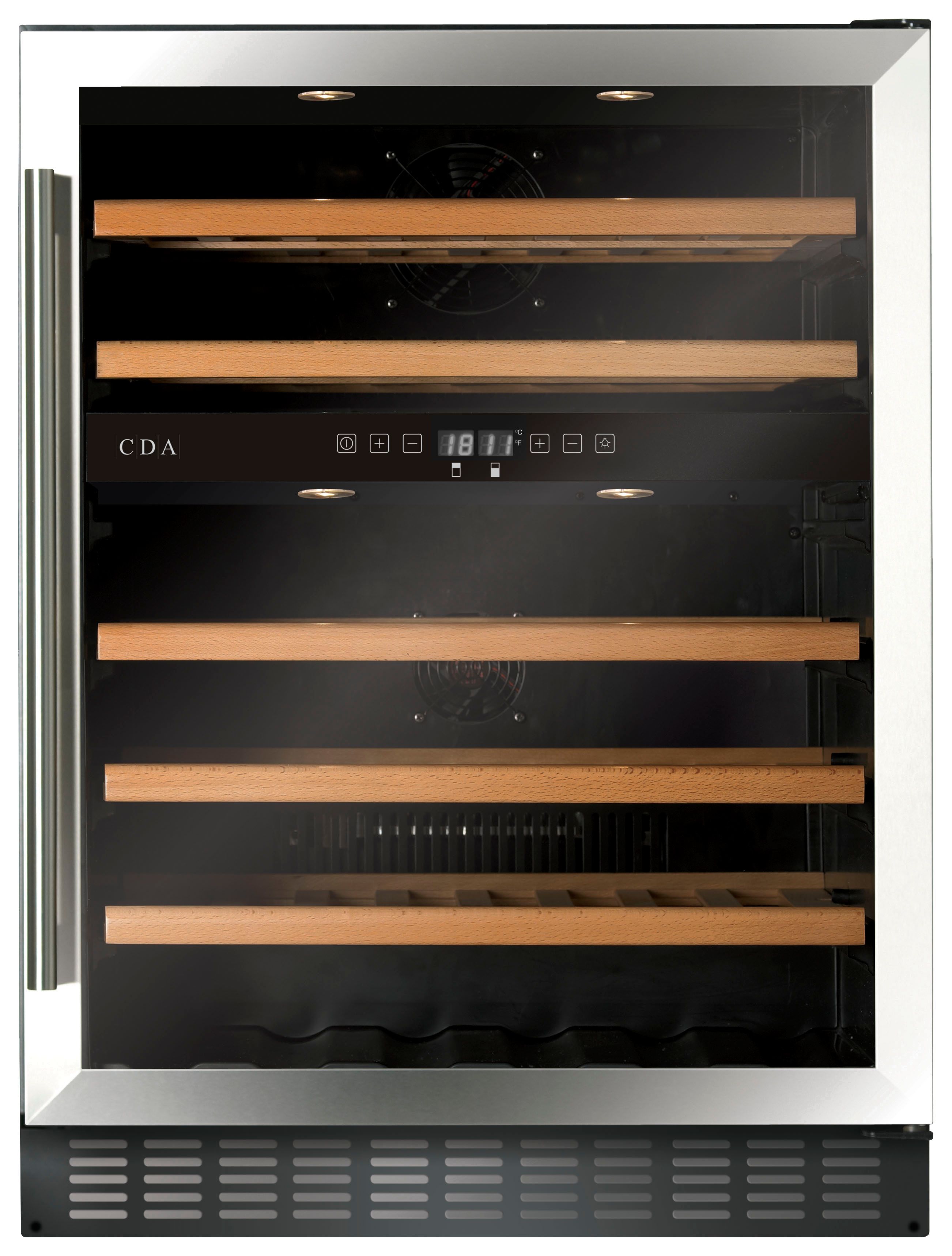 Image of CDA FWC604SS 600mm Wine Cooler - Stainless Steel