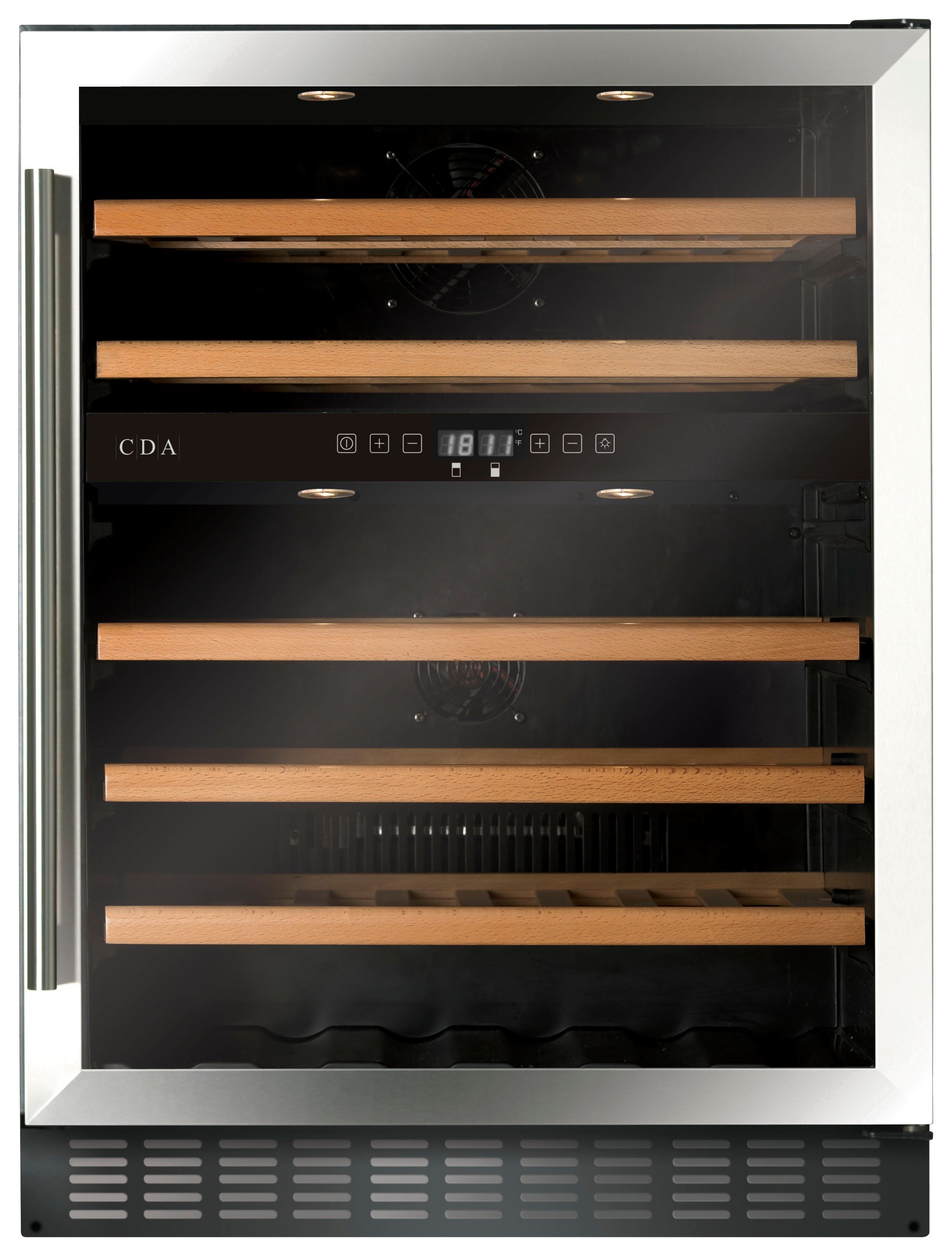 CDA FWC604SS/3 600mm Wine Cooler - Stainless Steel