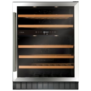 CDA FWC604SS 600mm Wine Cooler - Stainless Steel