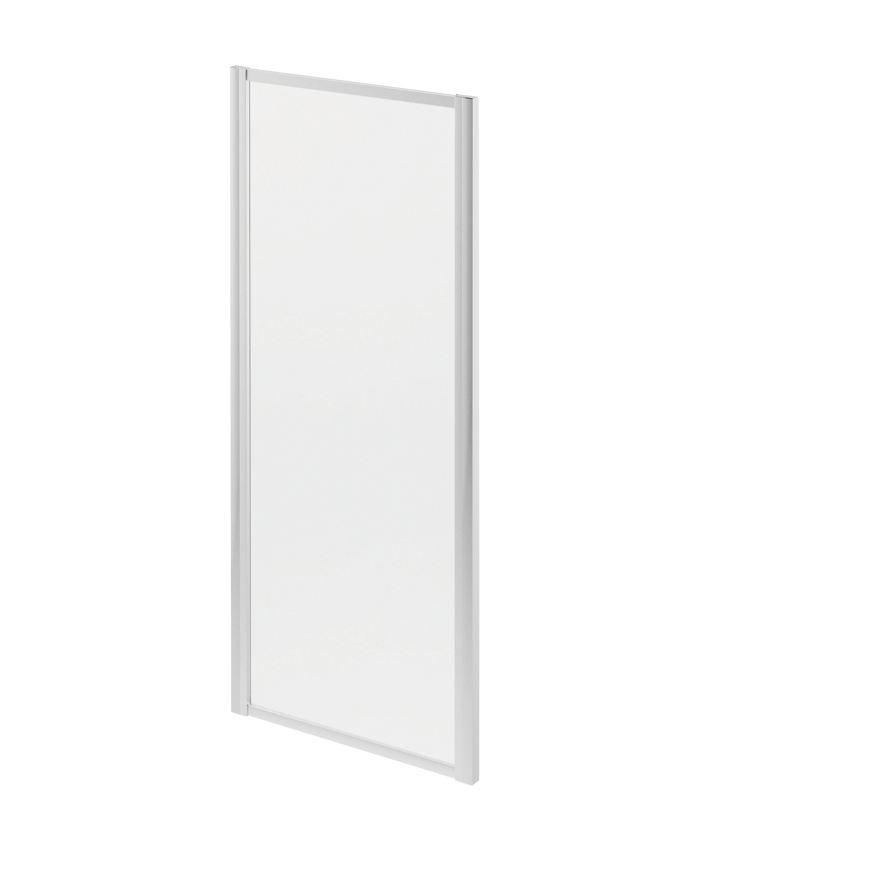 Image of Wickes 4mm Chrome Shower Side Panel Only - 1850 x 760mm