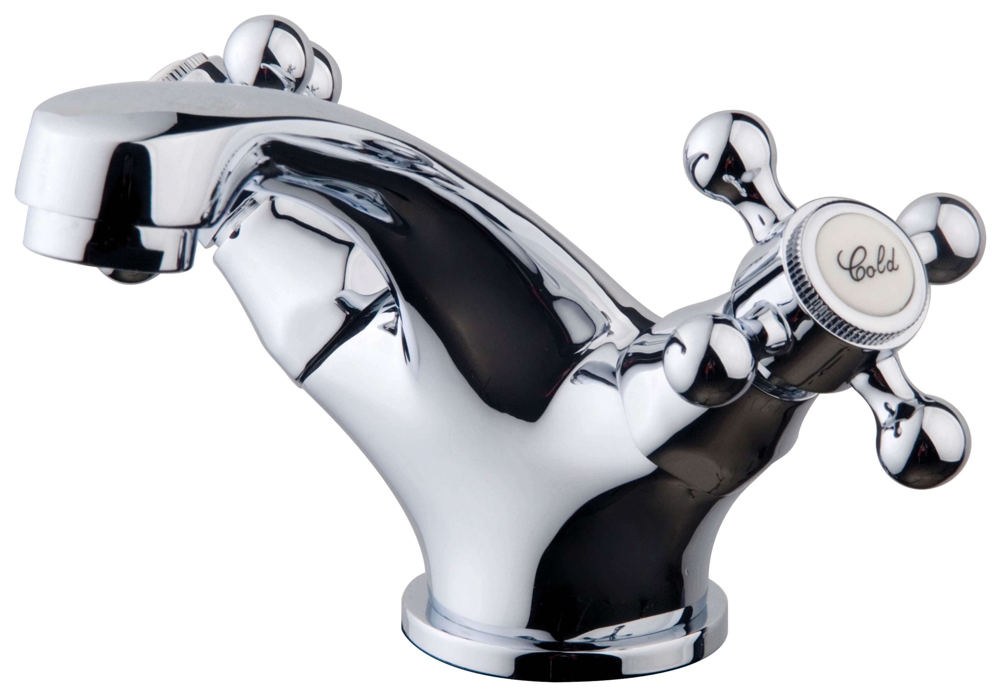 Wickes Classic Chrome Mono Basin Mixer Tap