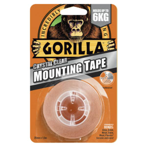 Gorilla Heavy Duty Mounting Tape up to 6kg - 1.5m