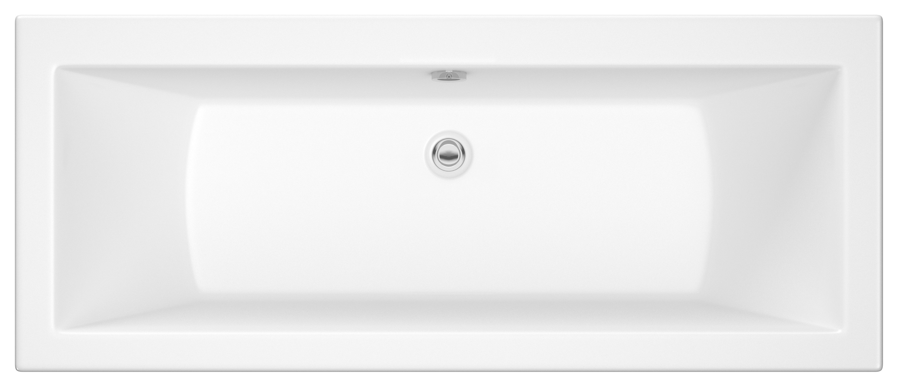 Image of Wickes Camisa Double Ended Bath - 1700 x 700mm