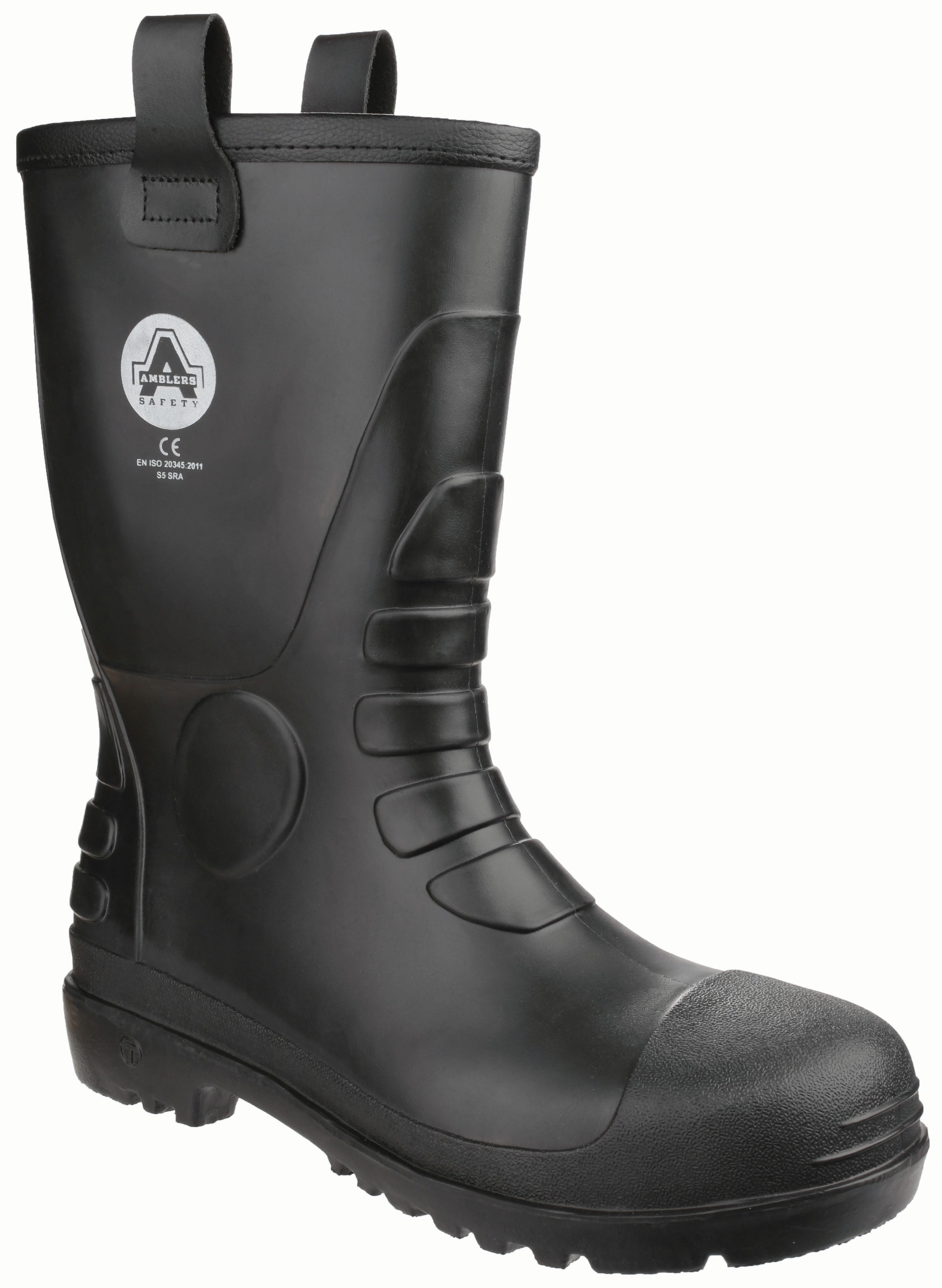 Amblers Safety FS90 Rigger Safety Boot - Black Size 6
