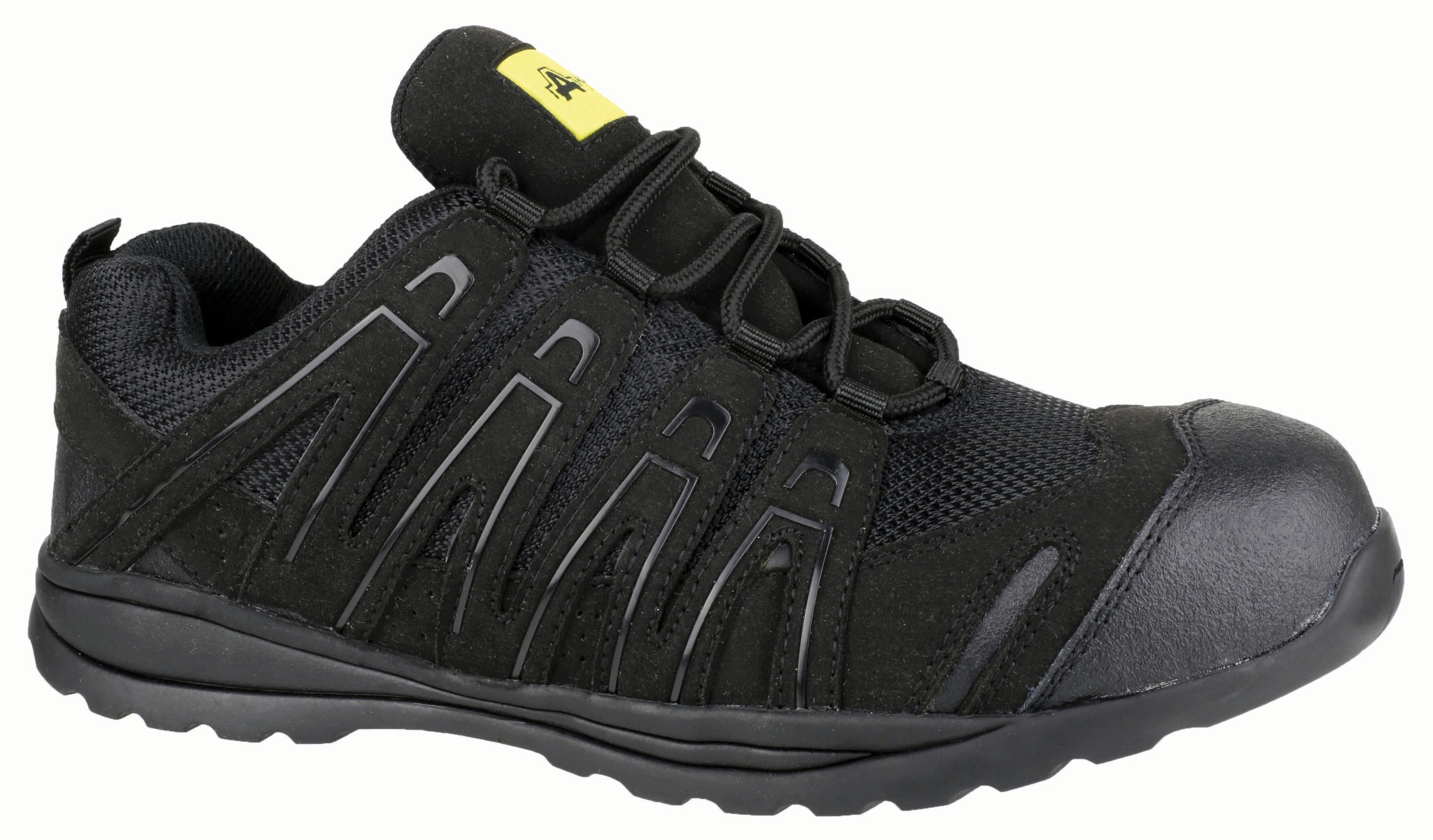 Amblers Safety FS40C Safety Trainer - Black Size 4