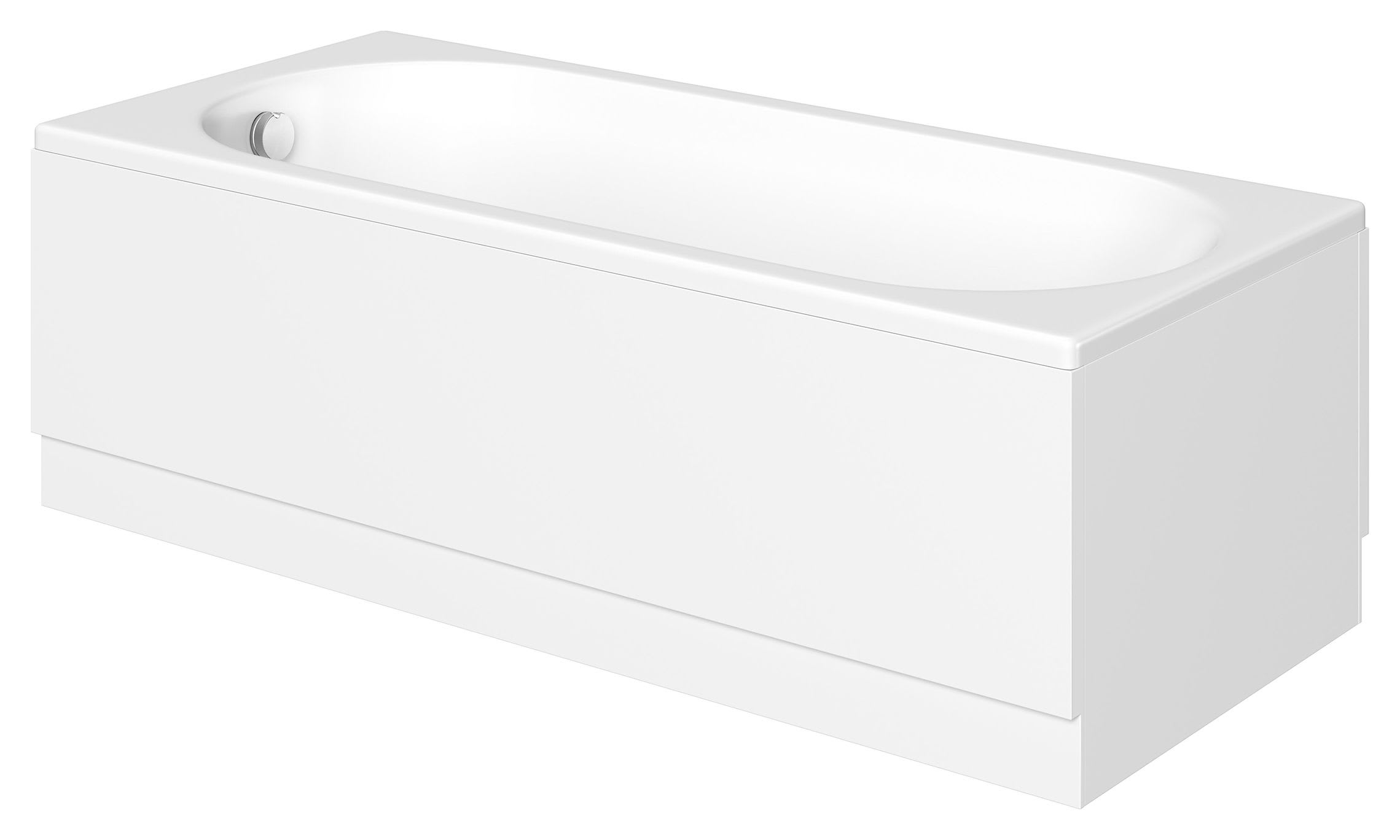 Wickes Forenza Double Ended Bath - 1700 x
