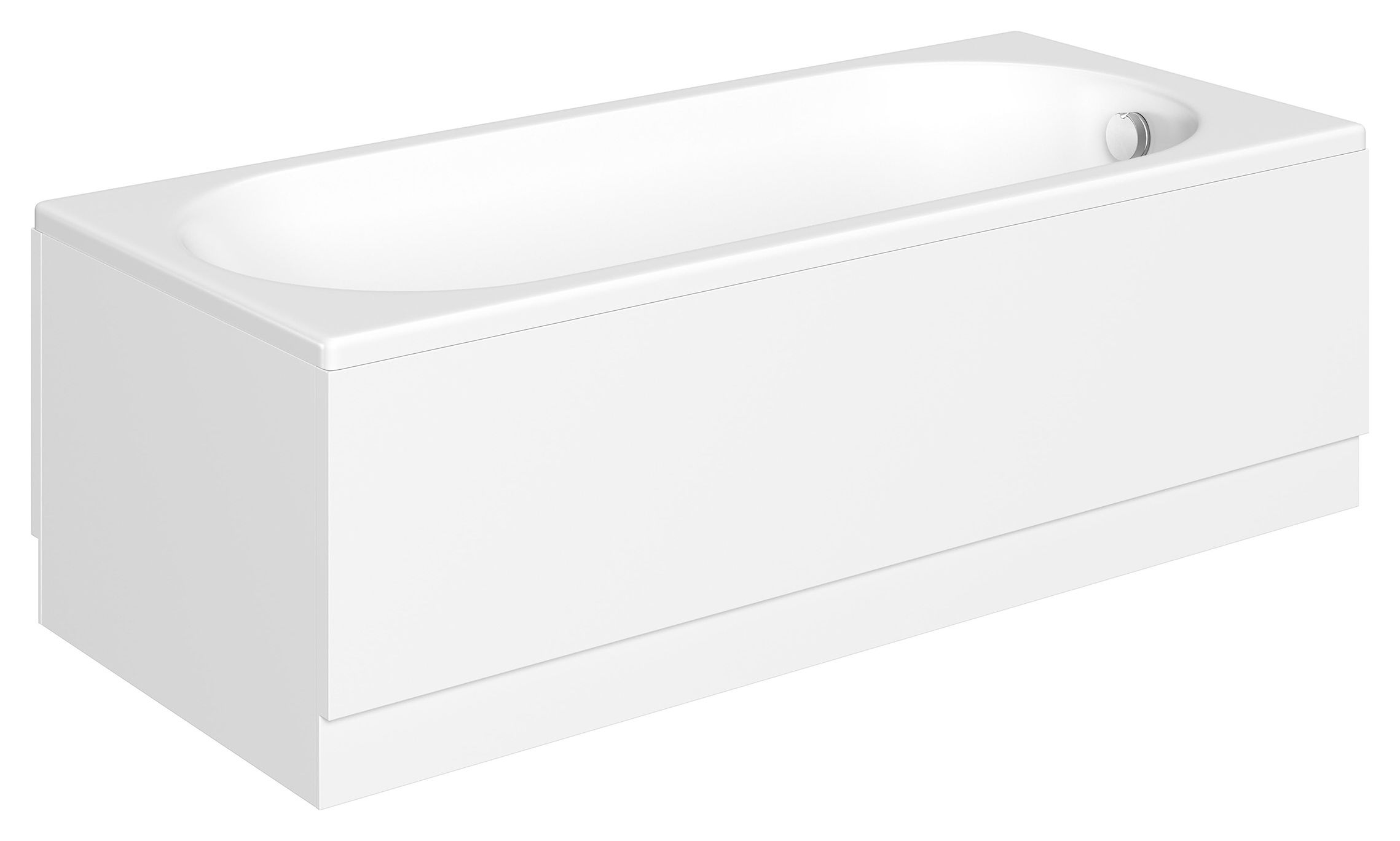 Image of Wickes Forenza Double Ended Bath - 1800 x 800mm
