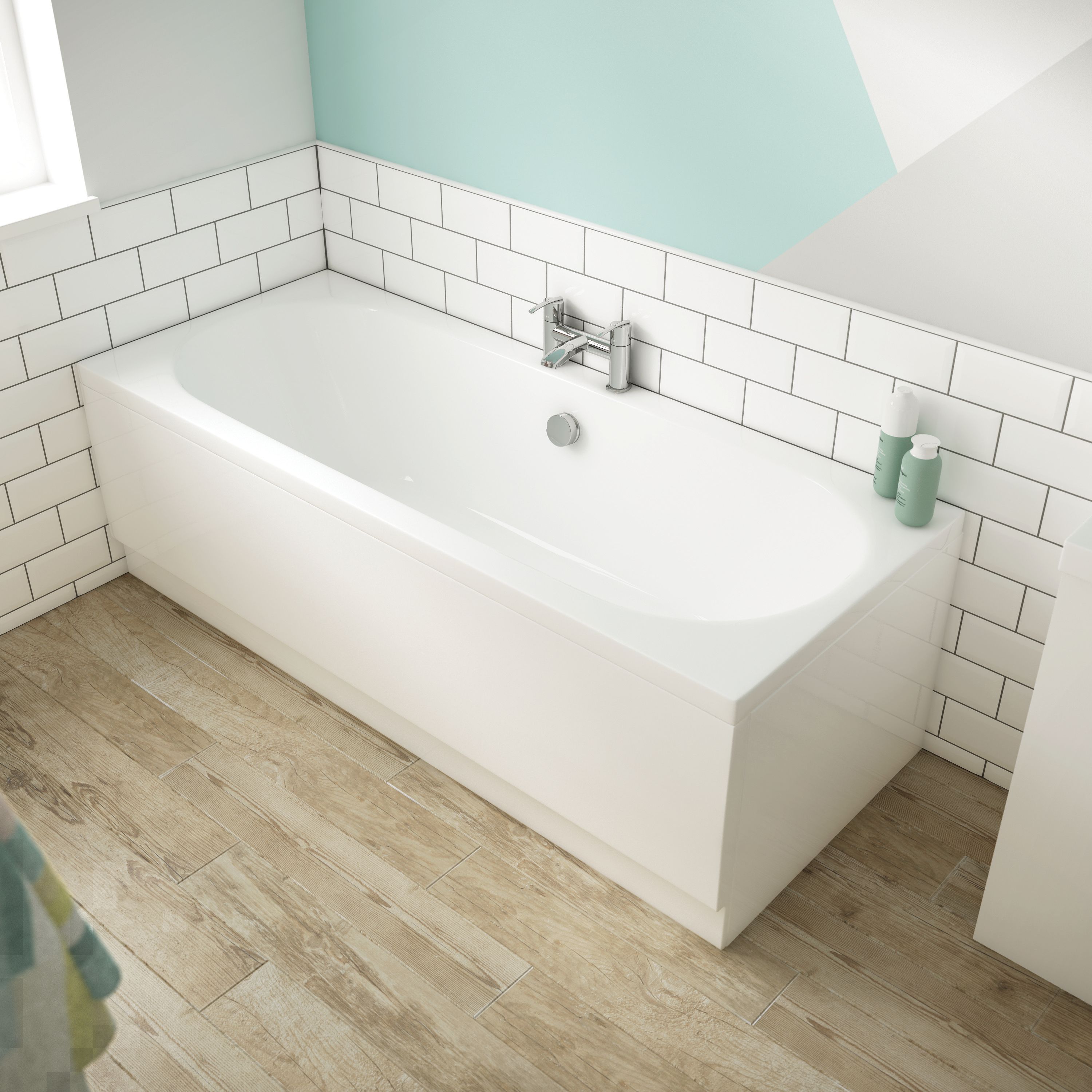 Image of Forenza Double Ended Bath - 1700 x 750mm