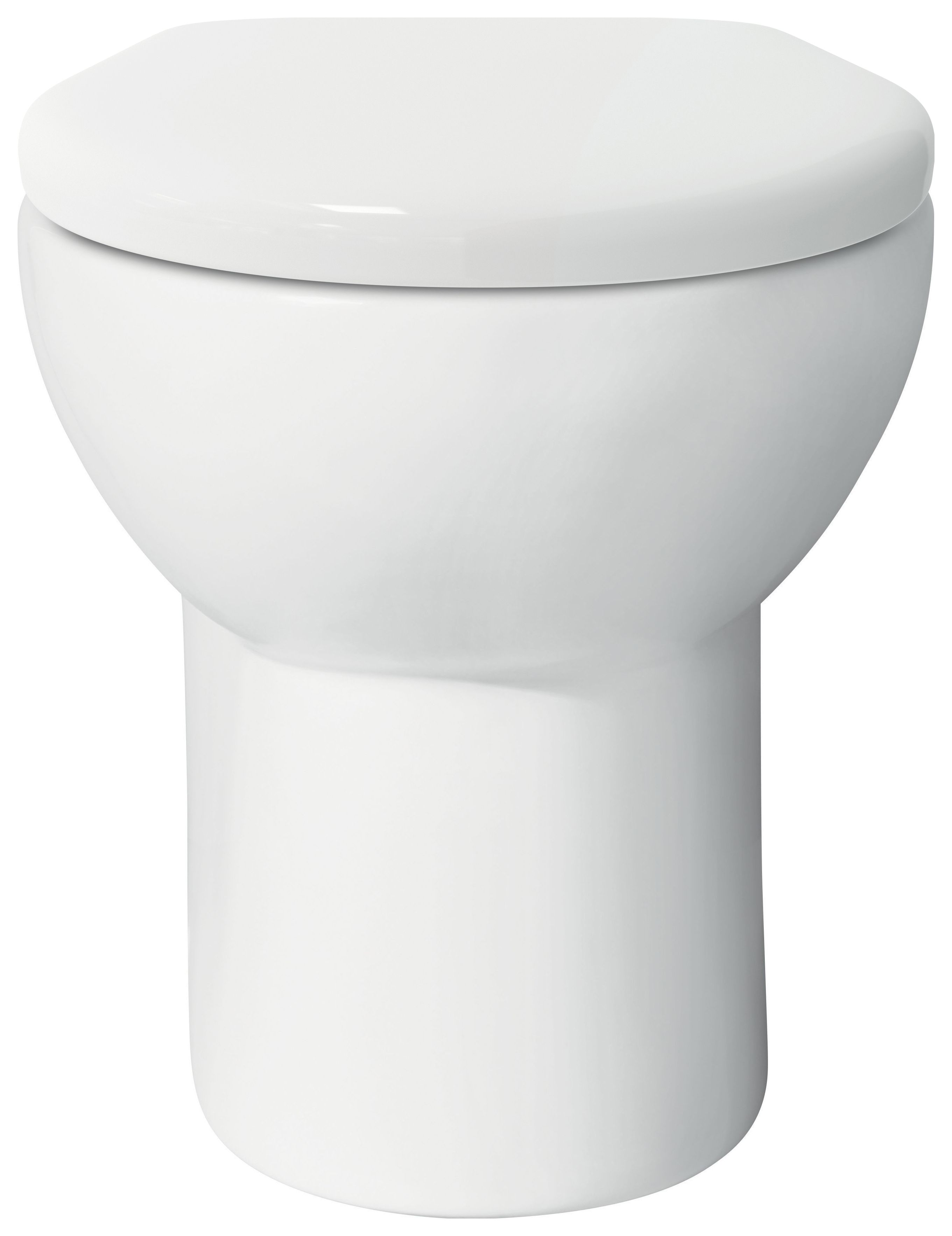 Image of Wickes Newport Back to Wall Ceramic Toilet Pan