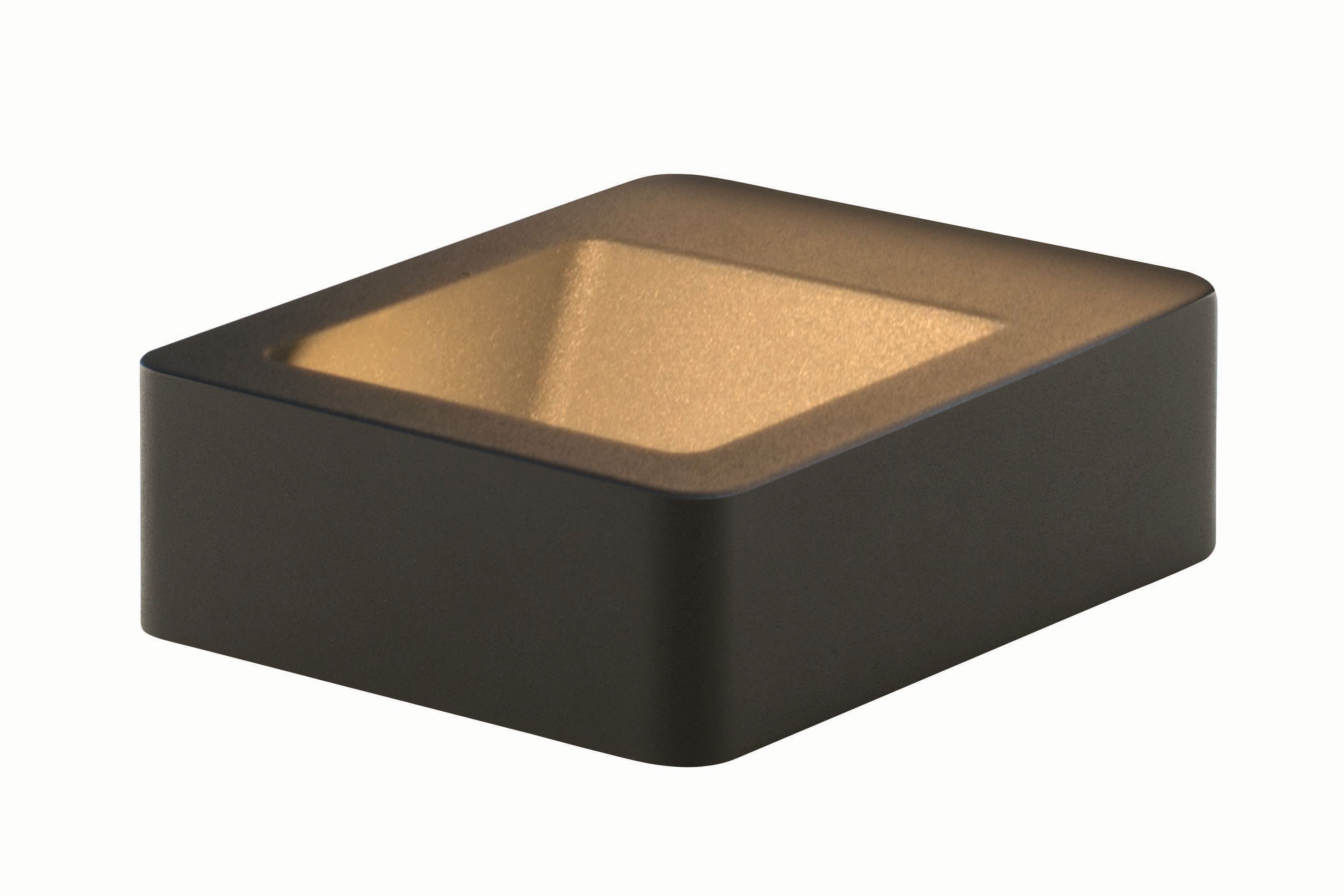 Luceco LED Grey Exterior Square Up & Downlight - 5.6W