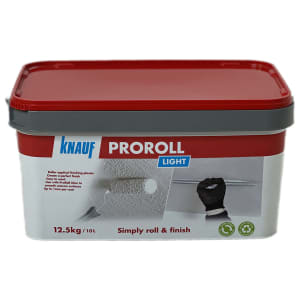 Knauf Proroll Light Plaster - 12.5kg