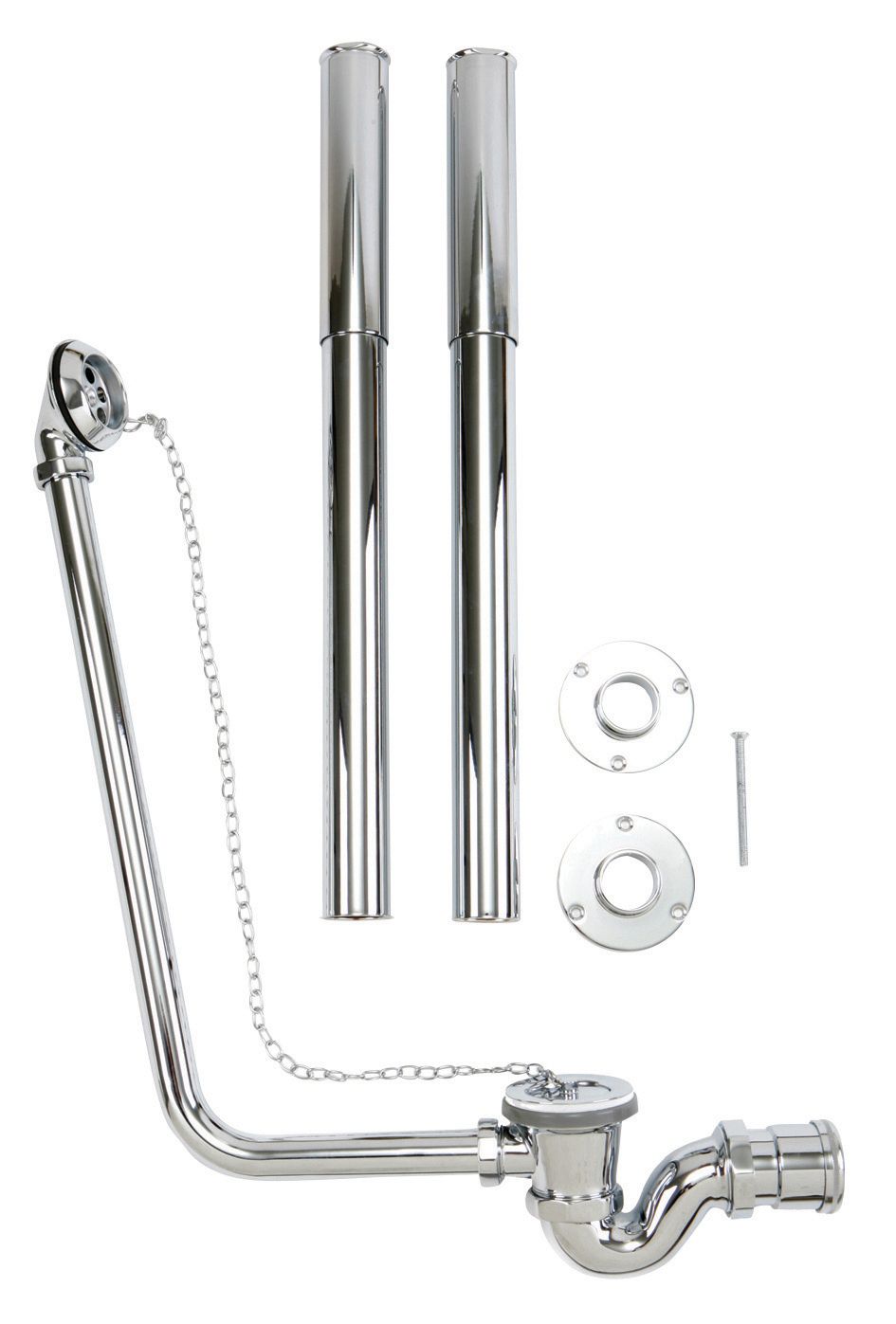 Wickes Roll Top Bath Waste Accesories Packages - Chrome