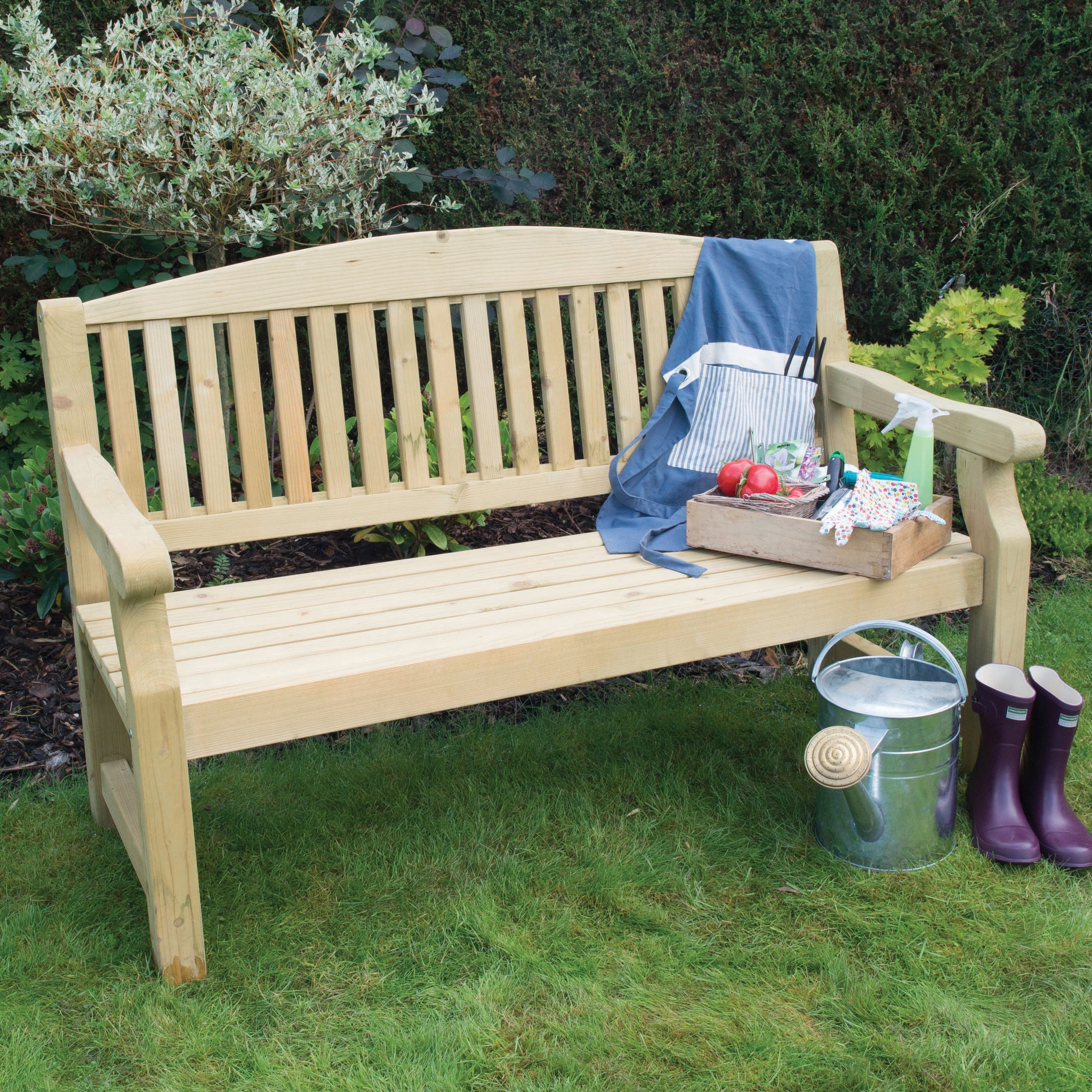 Image of Forest Garden Harvington Bench - 1.5m