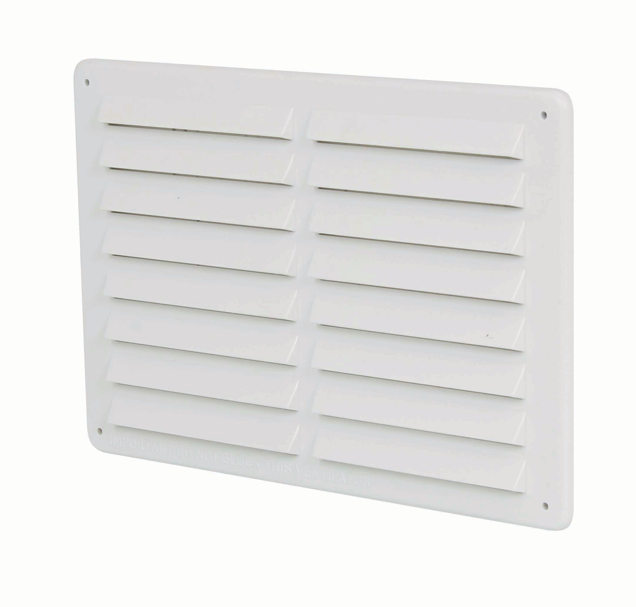 Manrose White Gas Vent - 225 x 150mm