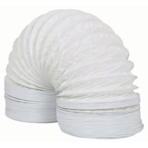 Manrose PVC White Duct - 100mm x 3m