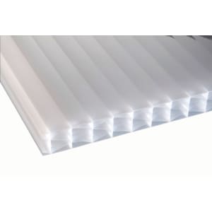 Image of 25mm Opal Multiwall Polycarbonate Sheet - 2500 x 2100mm