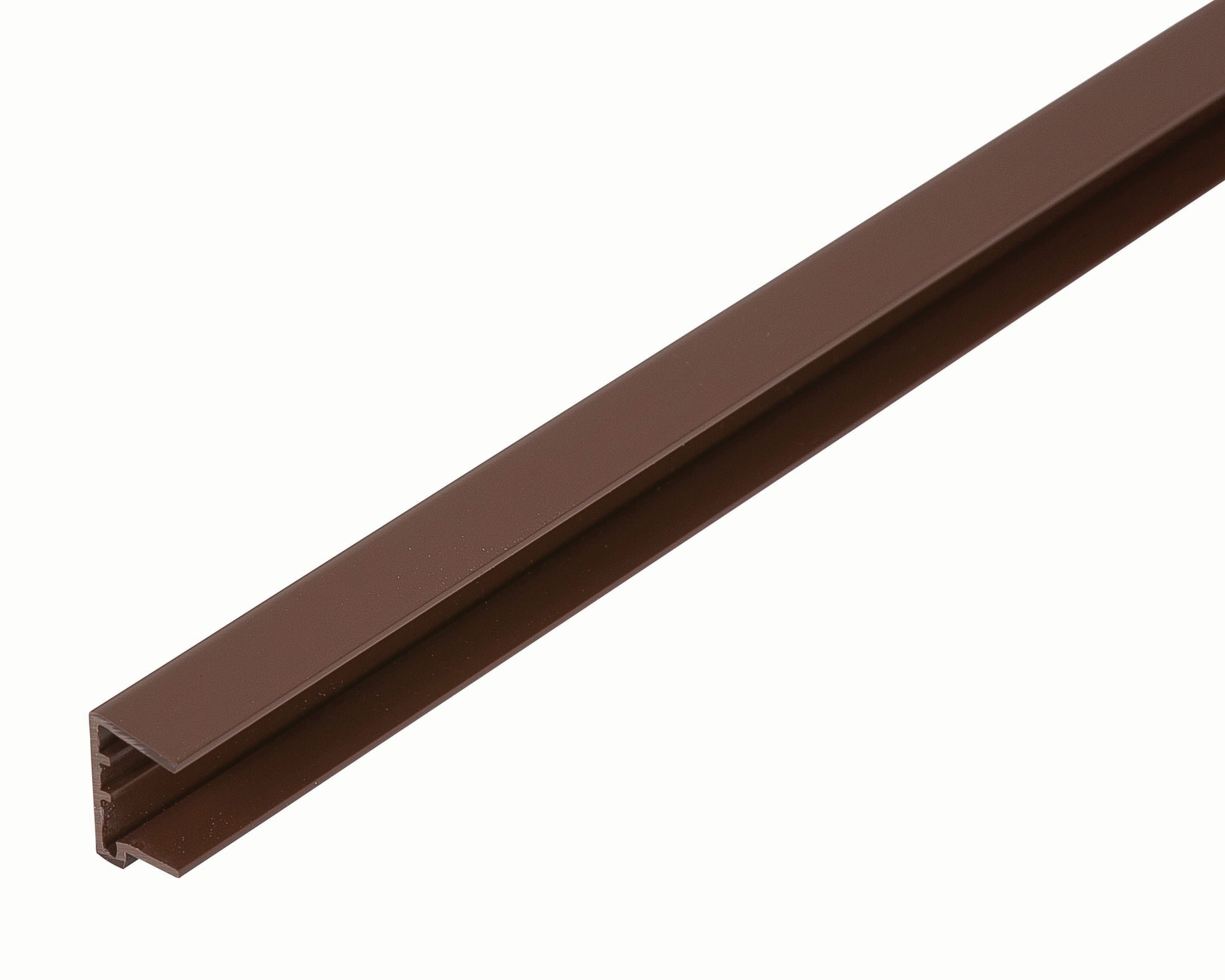 16mm PVC Sheet Closure - Brown 2.1m