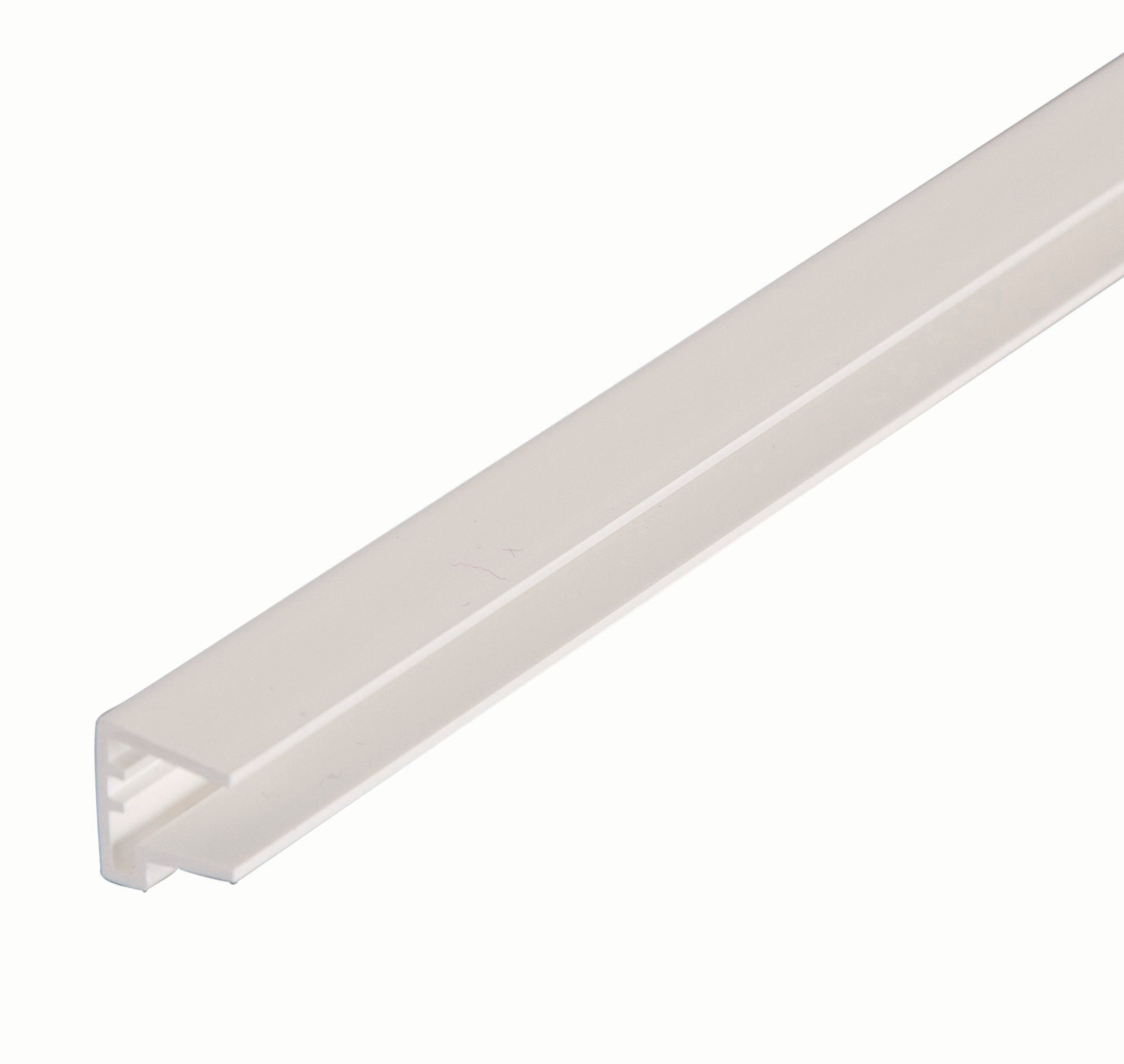 10mm PVC Sheet Closure - White 2.1m