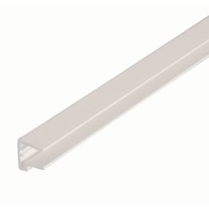 10mm PVC Sheet Closure - White 2.1m