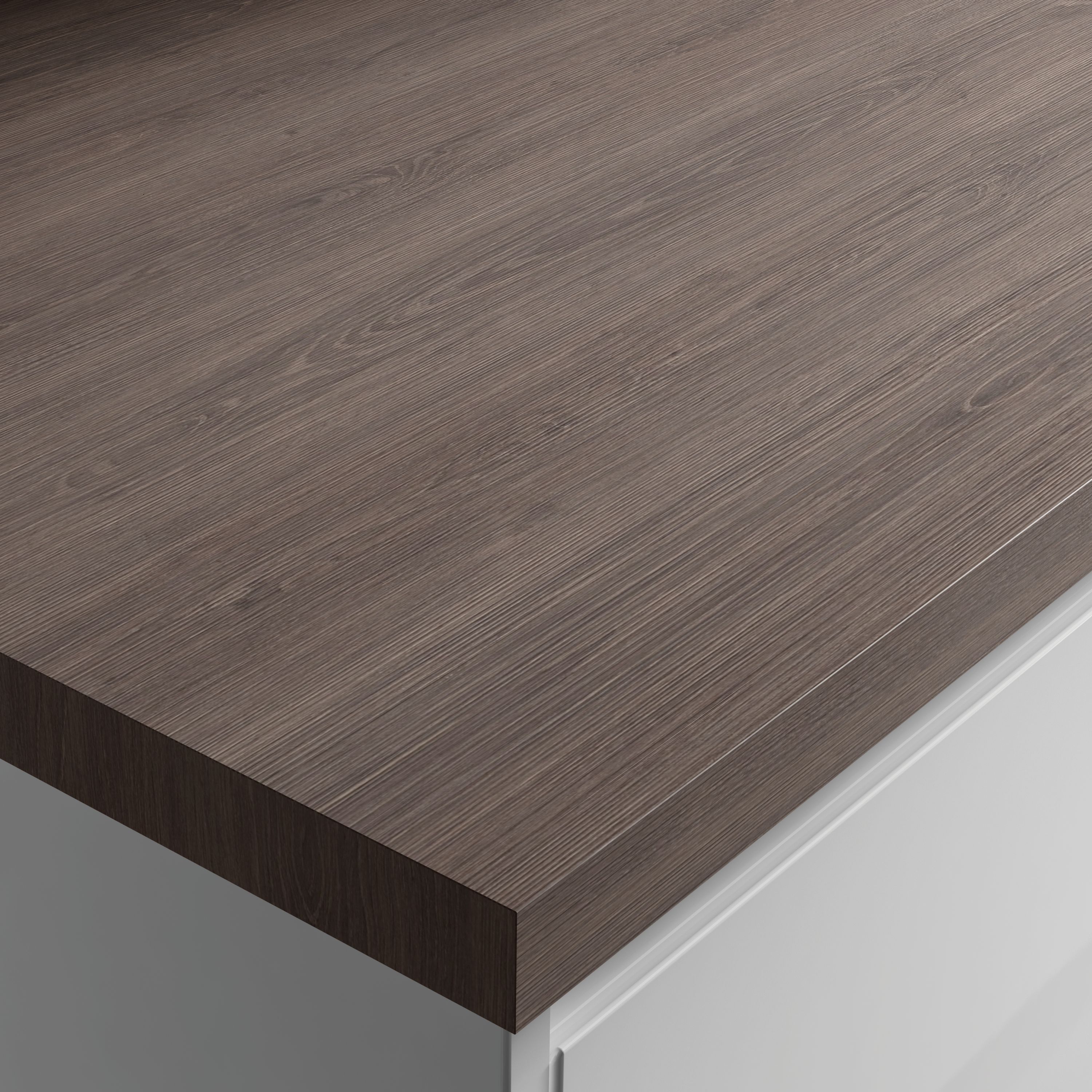 Image of Wickes Laminate Worktop - Vintage Oak 600mm x 38mm x 3m