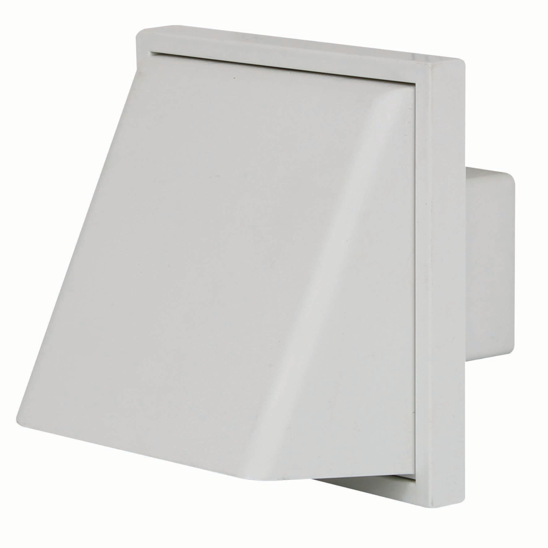 Image of Manrose PVC External Cowled Vent - White 101.6mm