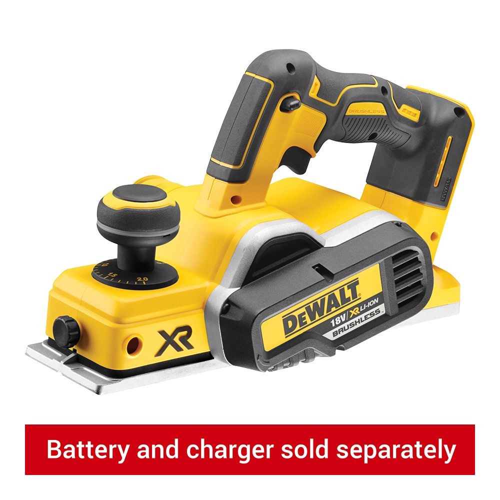 Image of DEWALT DCP580N-XJ 18V XR Cordless Planer 82mm - Bare