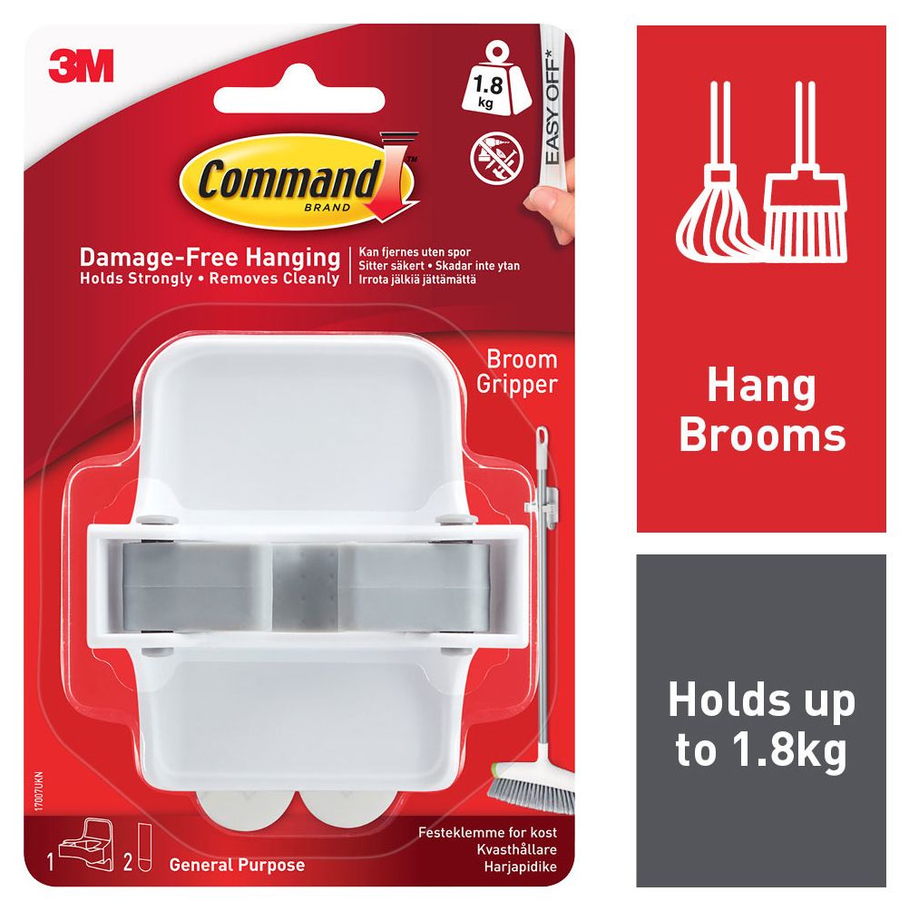 Image of Command White Broom Gripper