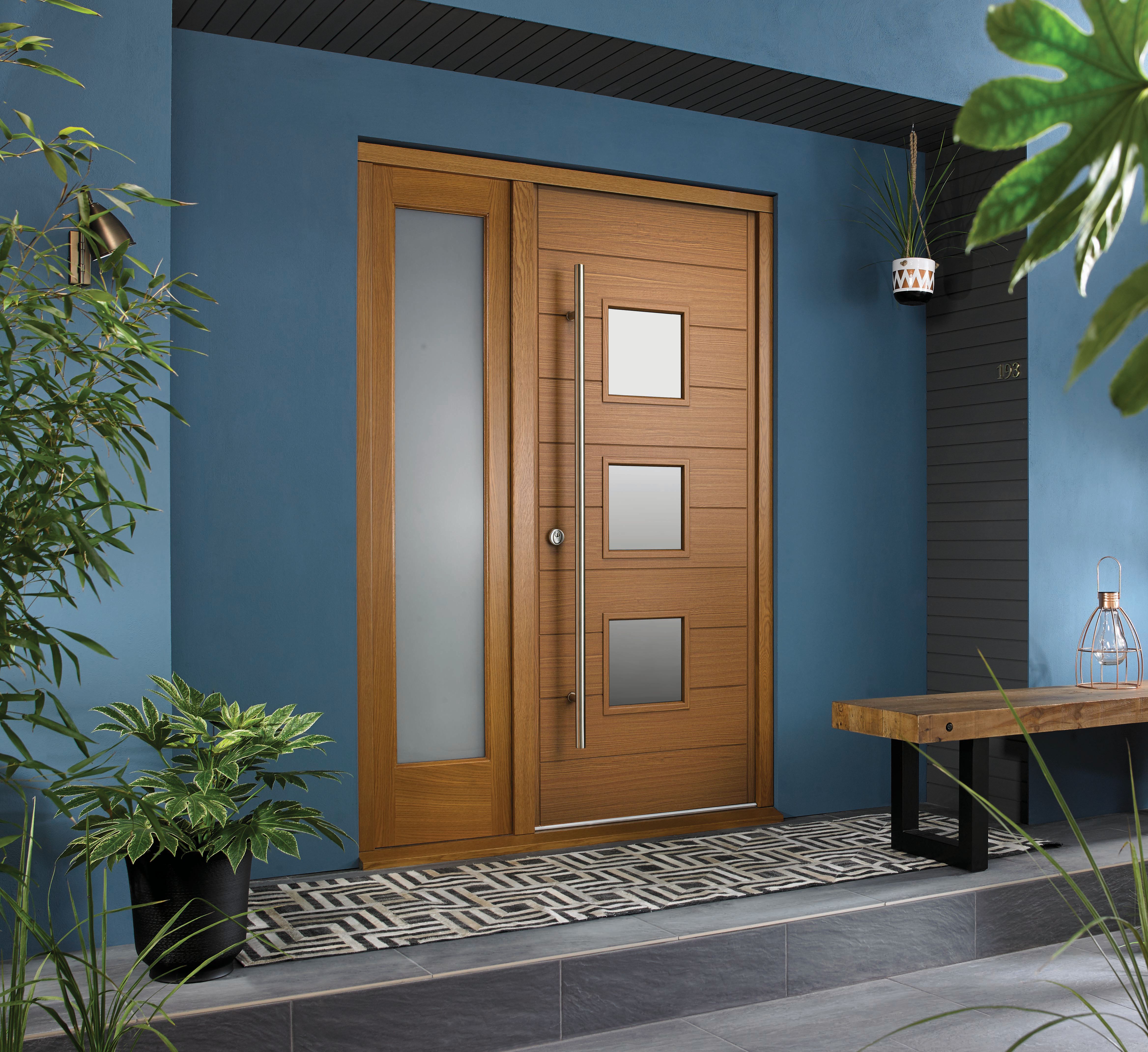 JCI Ultimate Oak Door Frame with Single Sidelite - 2079mm x 1583mm