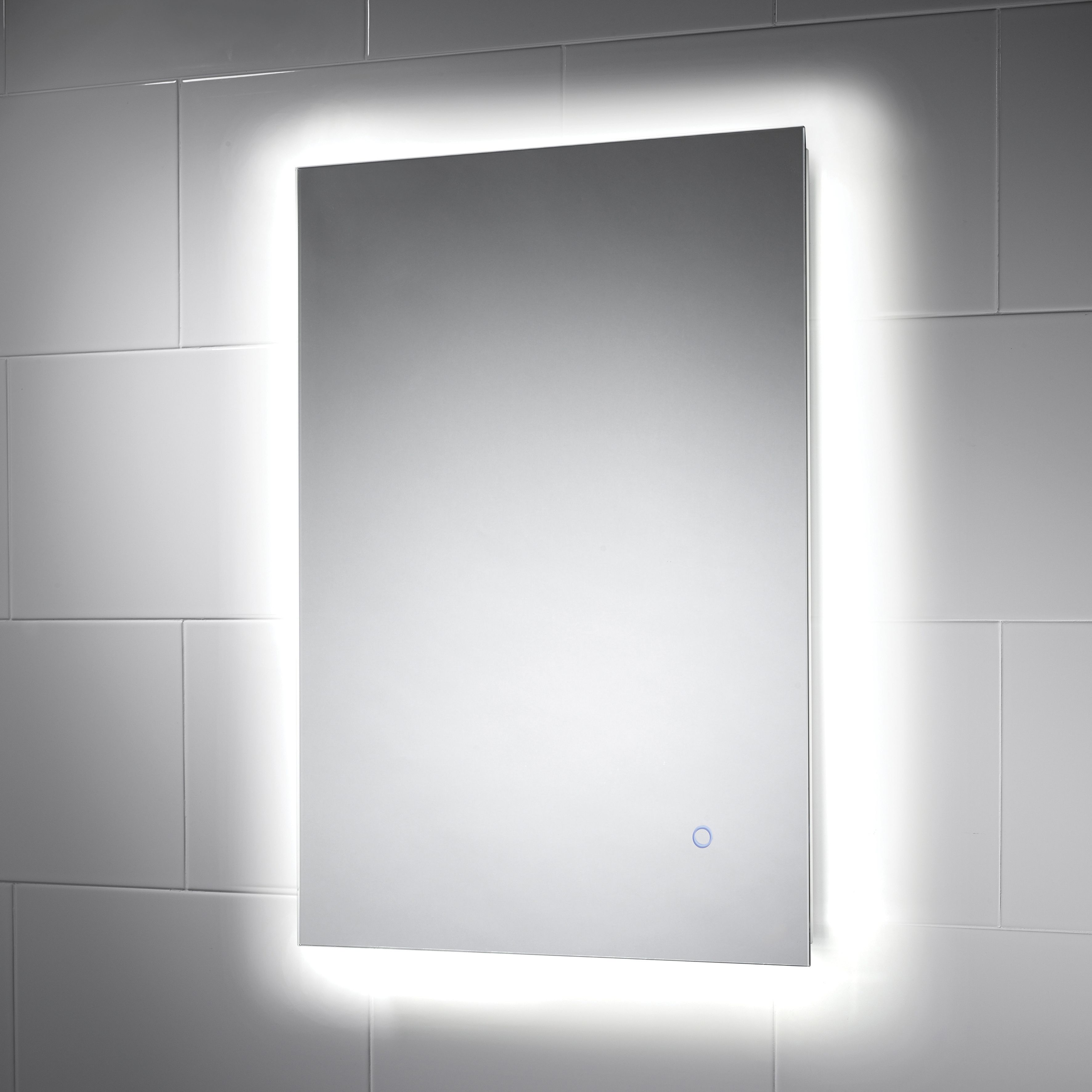 Image of Wickes Meribel Backlit LED Touch Sensor Bathroom Mirror