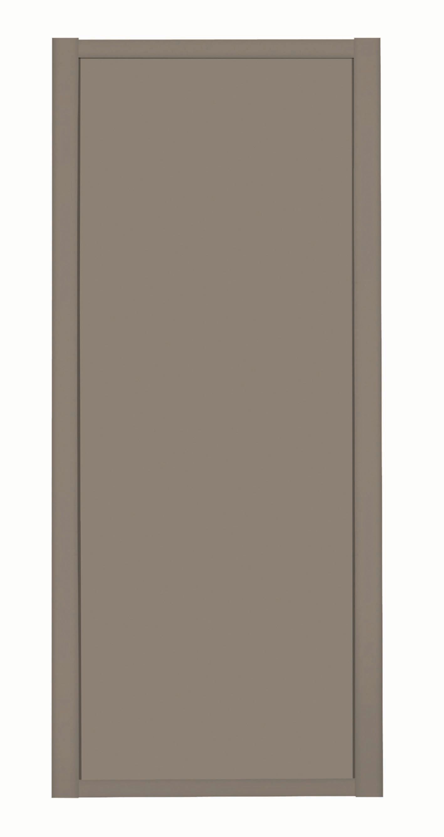 Spacepro 1 Panel Shaker Stone Grey Frame Stone Grey Door - 762mm