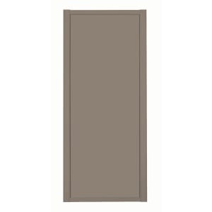 Image of Spacepro 1 Panel Shaker Stone Grey Frame Stone Grey Door - 762mm