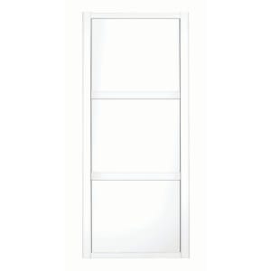 Spacepro Shaker 3 Panel White Frame White Door