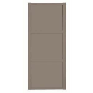 Image of Spacepro 3 Panel Shaker Stone Grey Frame Stone Grey Door - 914mm