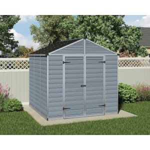 Palram - Canopia Skylight 8 x 8ft Plastic Apex Shed