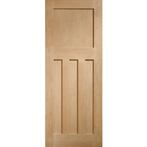 Image of XL Joinery DX 1930s Classic Oak Pre Finished Internal Door - 1981 x 838mm