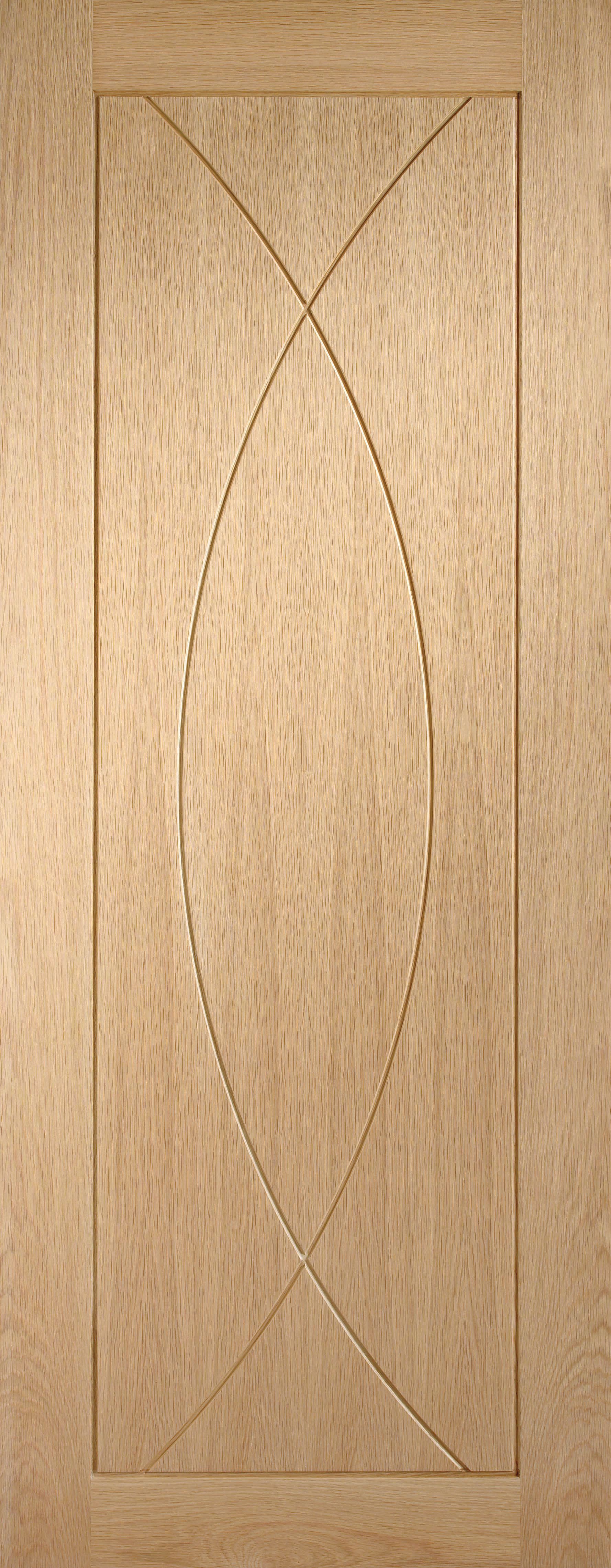 Image of XL Joinery Pesaro Oak Patterned Pre Finished Internal Door - 1981 x 762mm